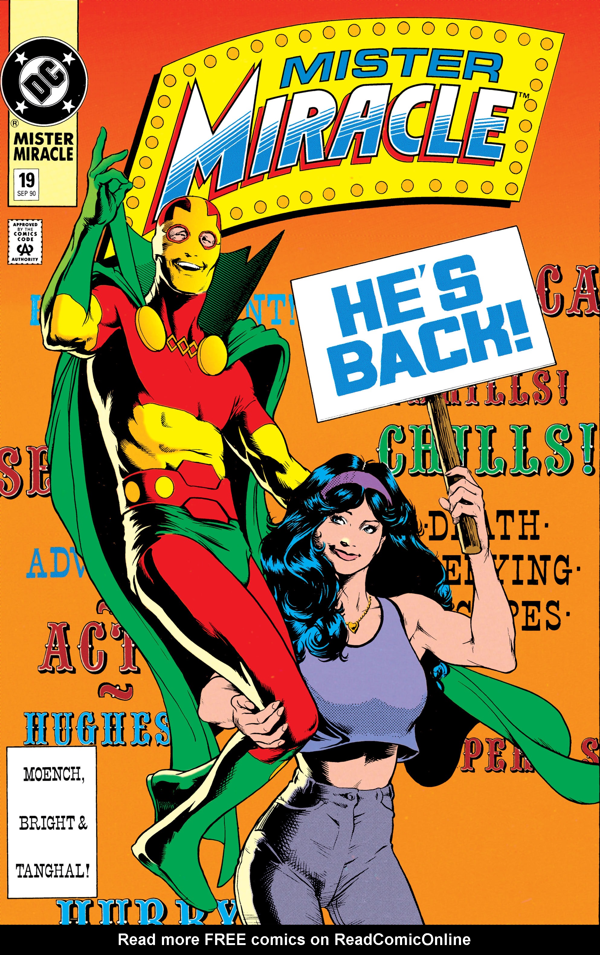 Read online Mister Miracle (1989) comic -  Issue #19 - 1