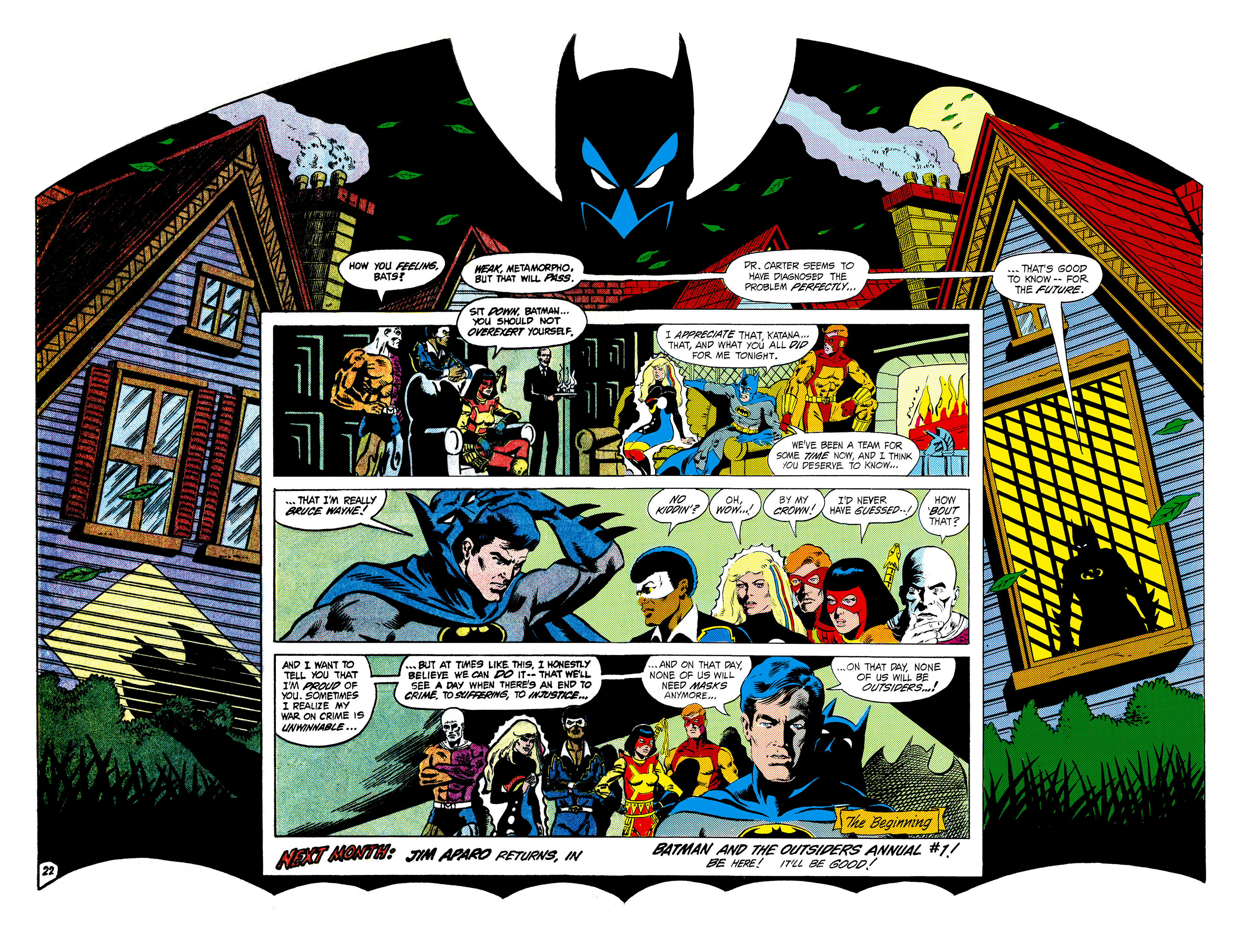 Read online Batman and the Outsiders (1983) comic -  Issue #13 - 21