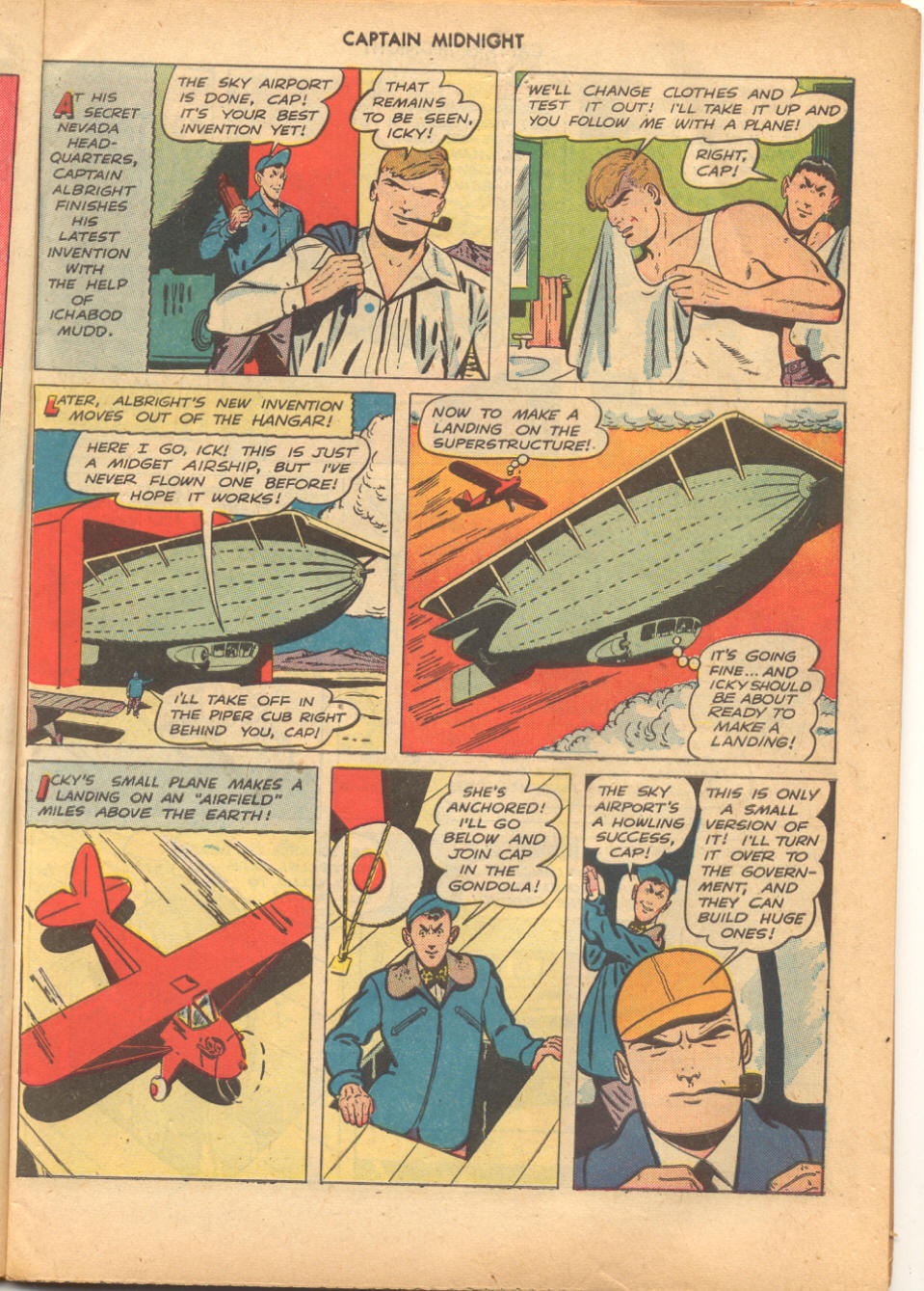 Read online Captain Midnight (1942) comic -  Issue #55 - 5