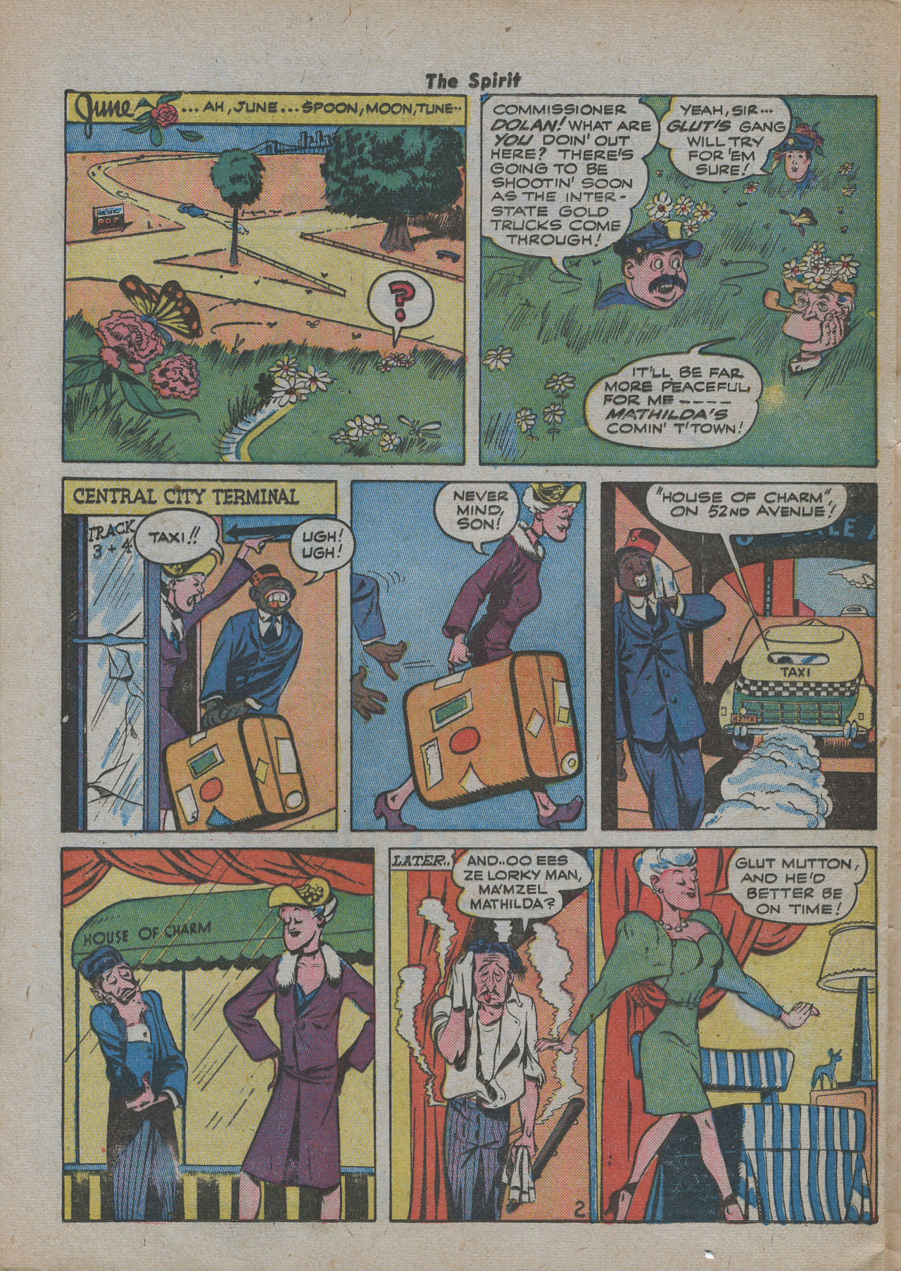 Read online The Spirit (1944) comic -  Issue #21 - 28