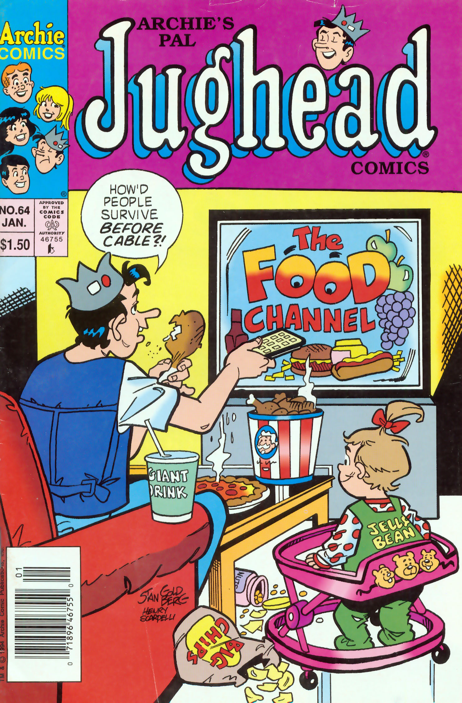 Read online Archie's Pal Jughead Comics comic -  Issue #64 - 1