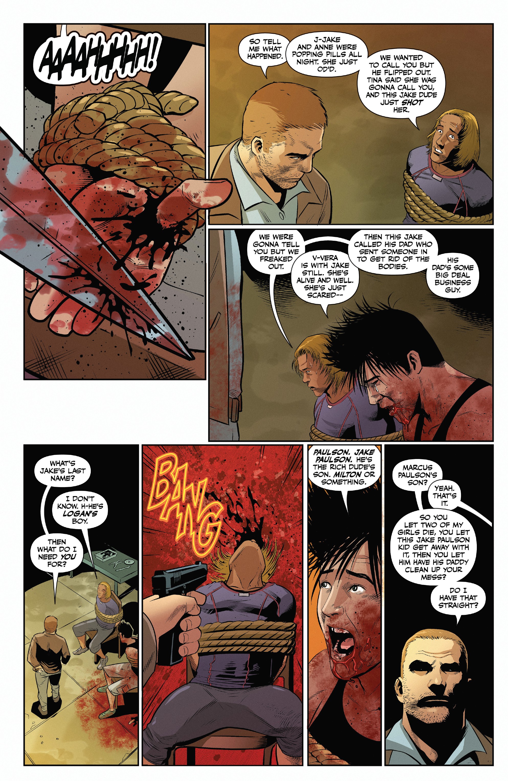 Read online Hellchild: Blood Money comic -  Issue #1 - 13