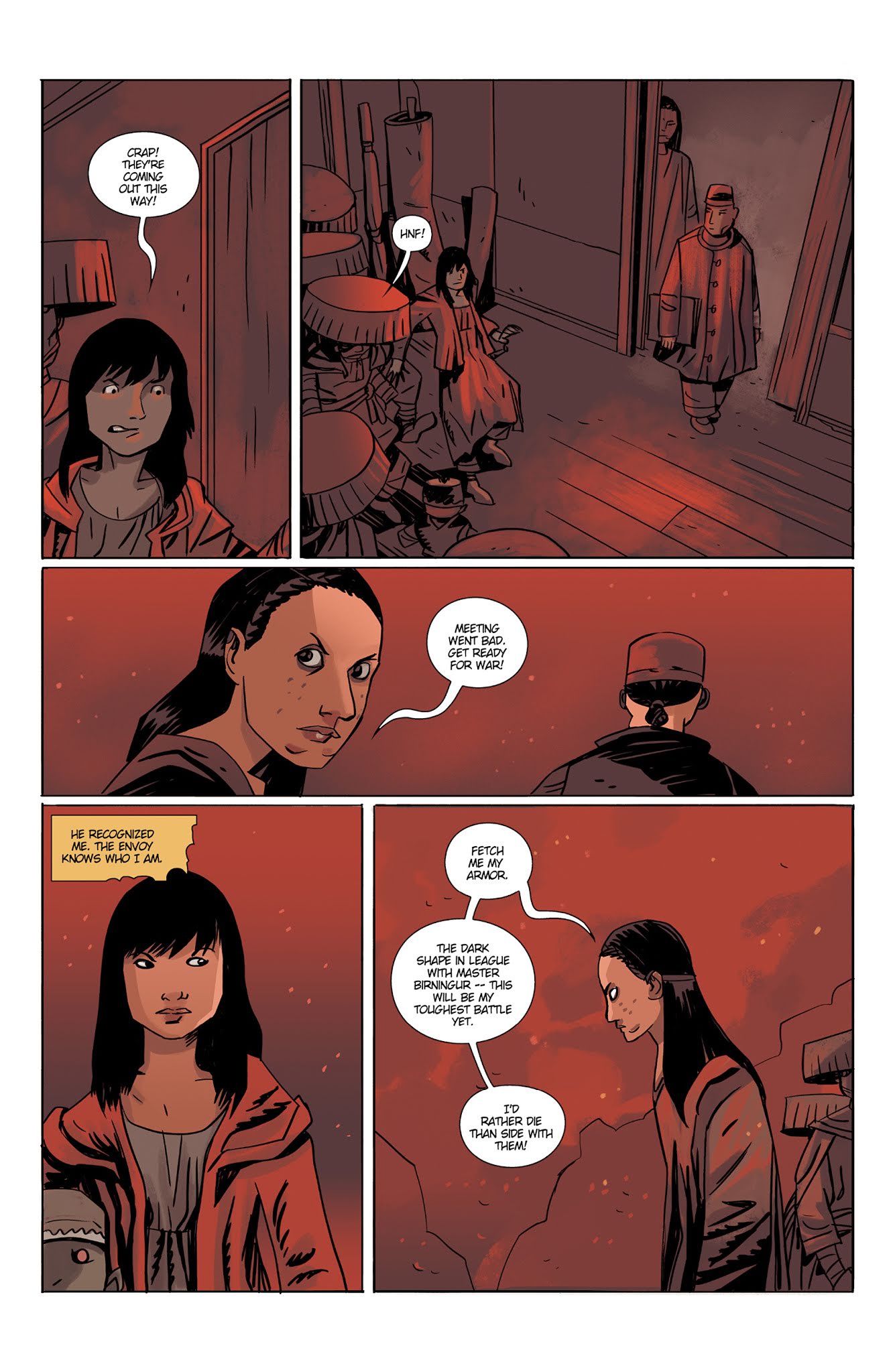 Read online The Portent: Ashes comic -  Issue # TPB - 46