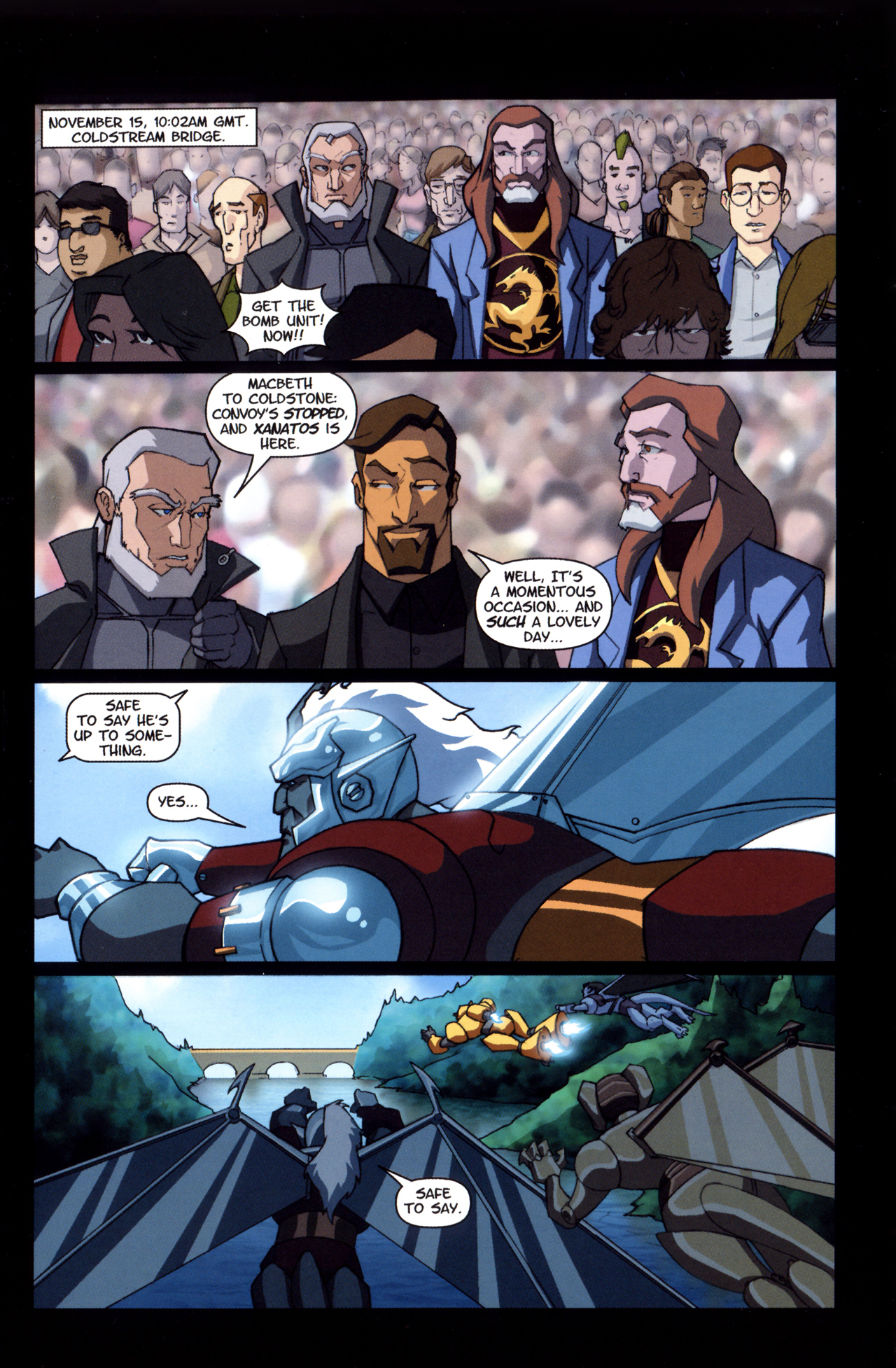 Read online Gargoyles (2006) comic -  Issue #9 - 10