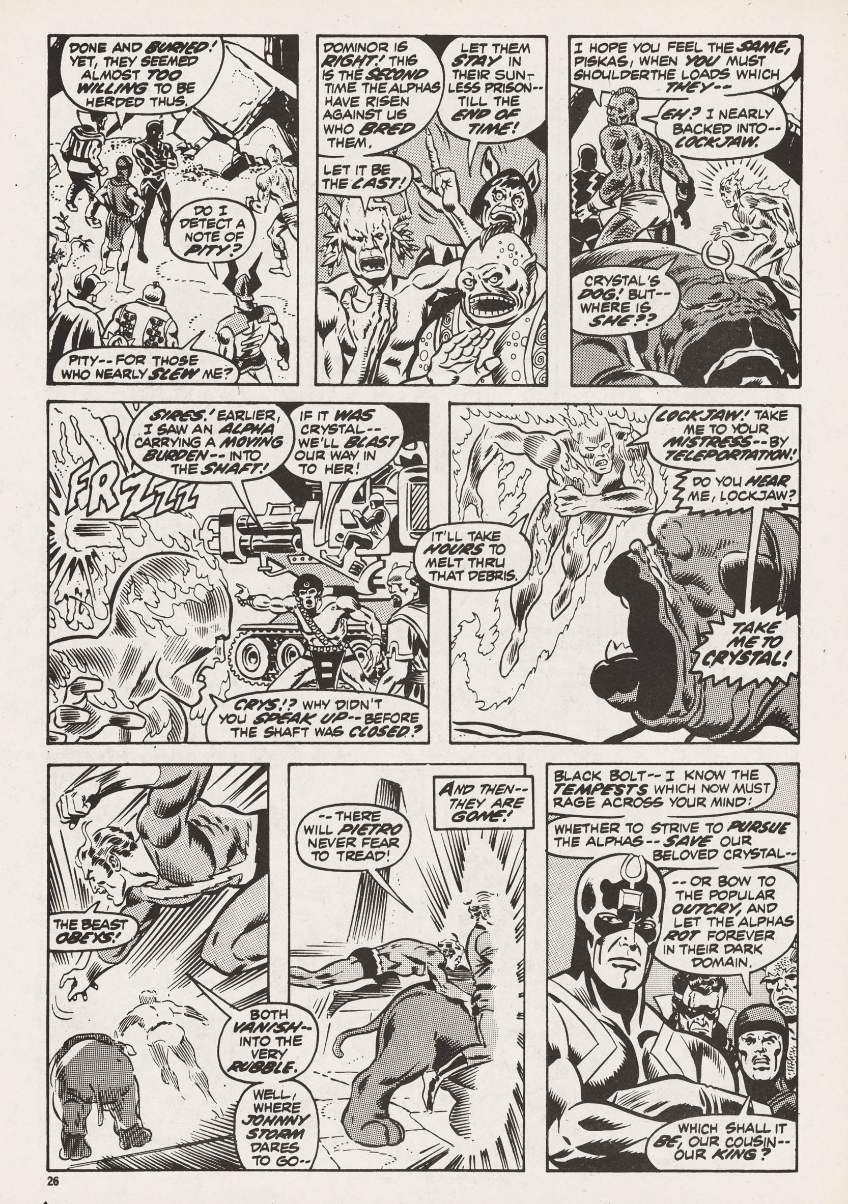 Read online Super Spider-Man and Captain Britain comic -  Issue #241 - 26