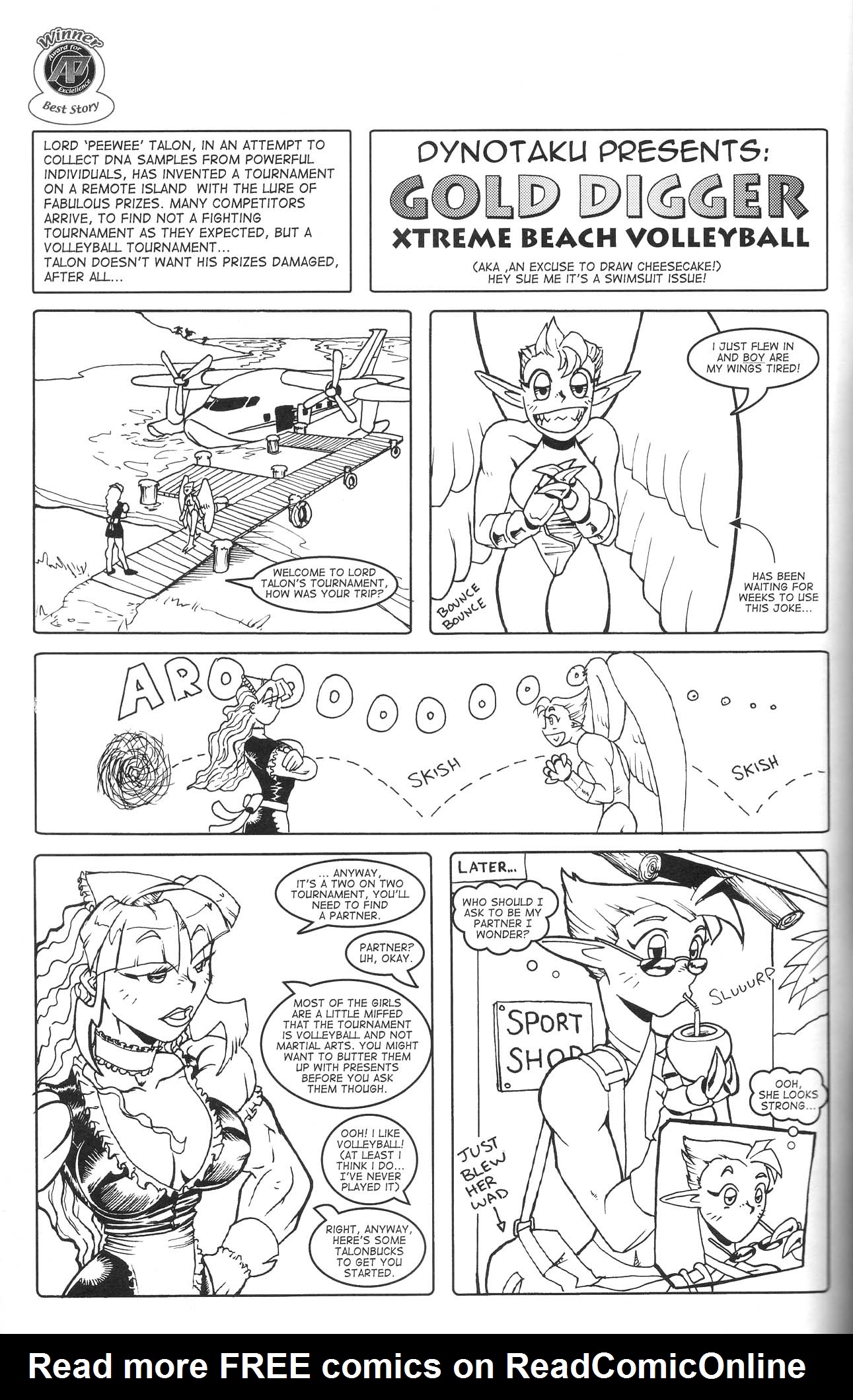 Read online Gold Digger Swimsuit Special comic -  Issue #5 - 14