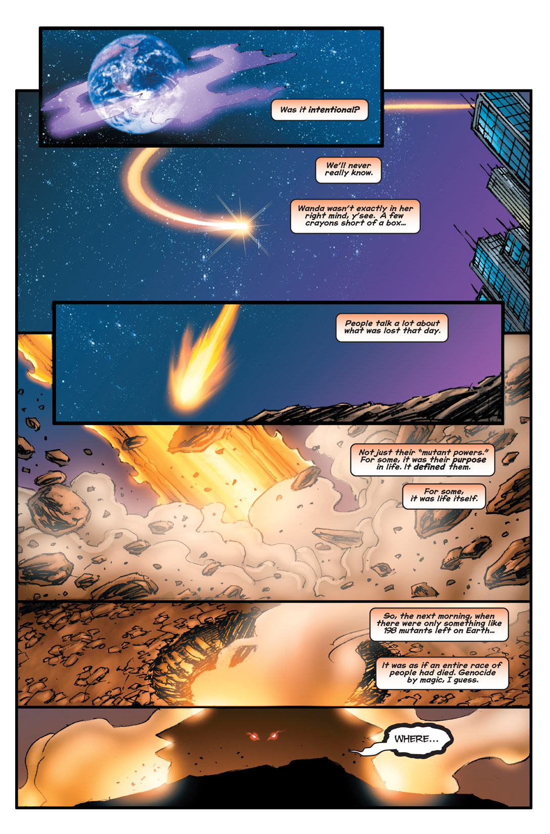 Read online Onslaught Reborn comic -  Issue #1 - 5