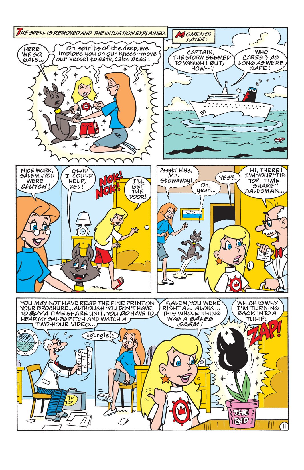 Read online Sabrina the Teenage Witch (2000) comic -  Issue #29 - 13