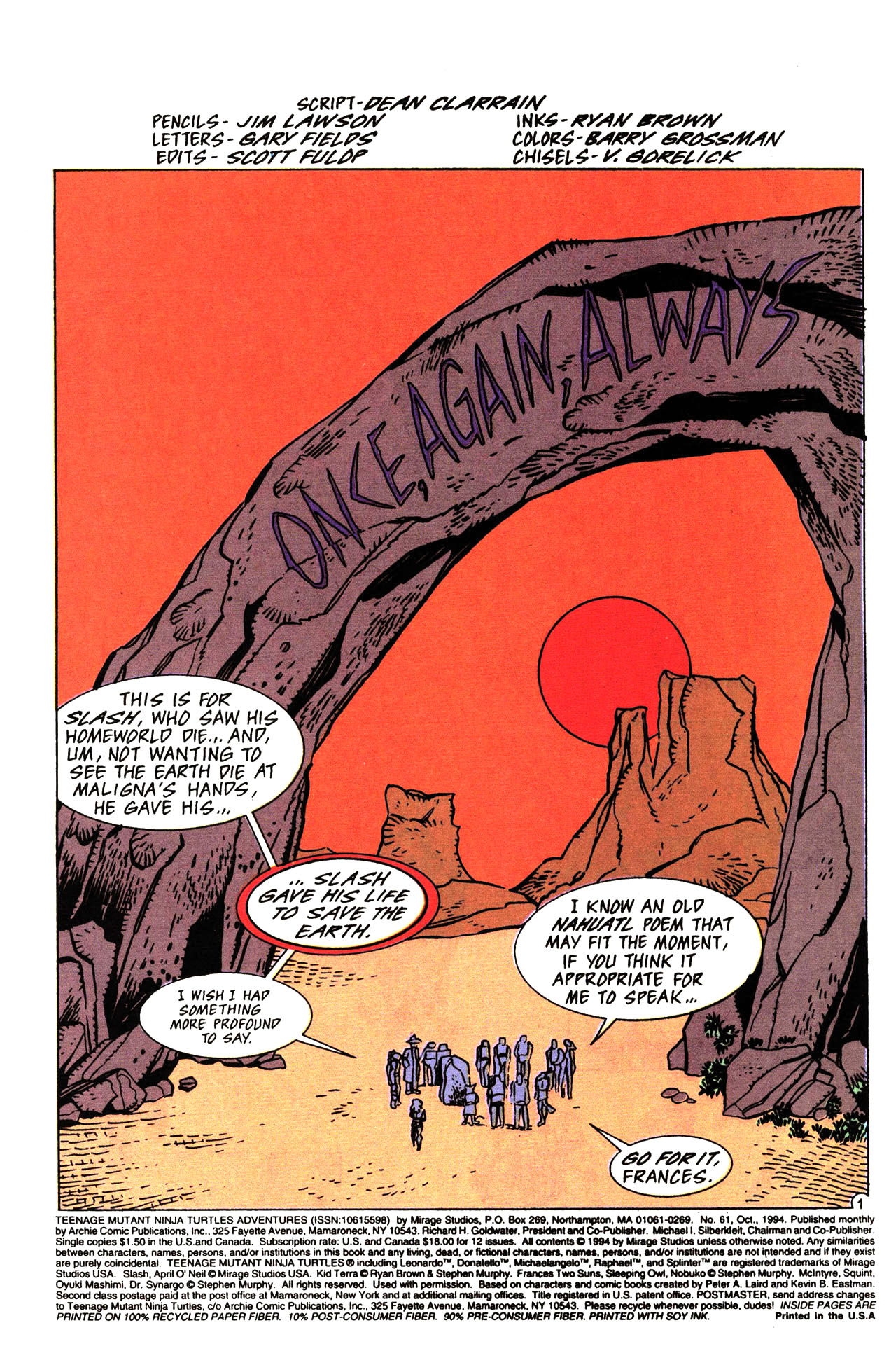 Read online Teenage Mutant Ninja Turtles Adventures (1989) comic -  Issue #61 - 3