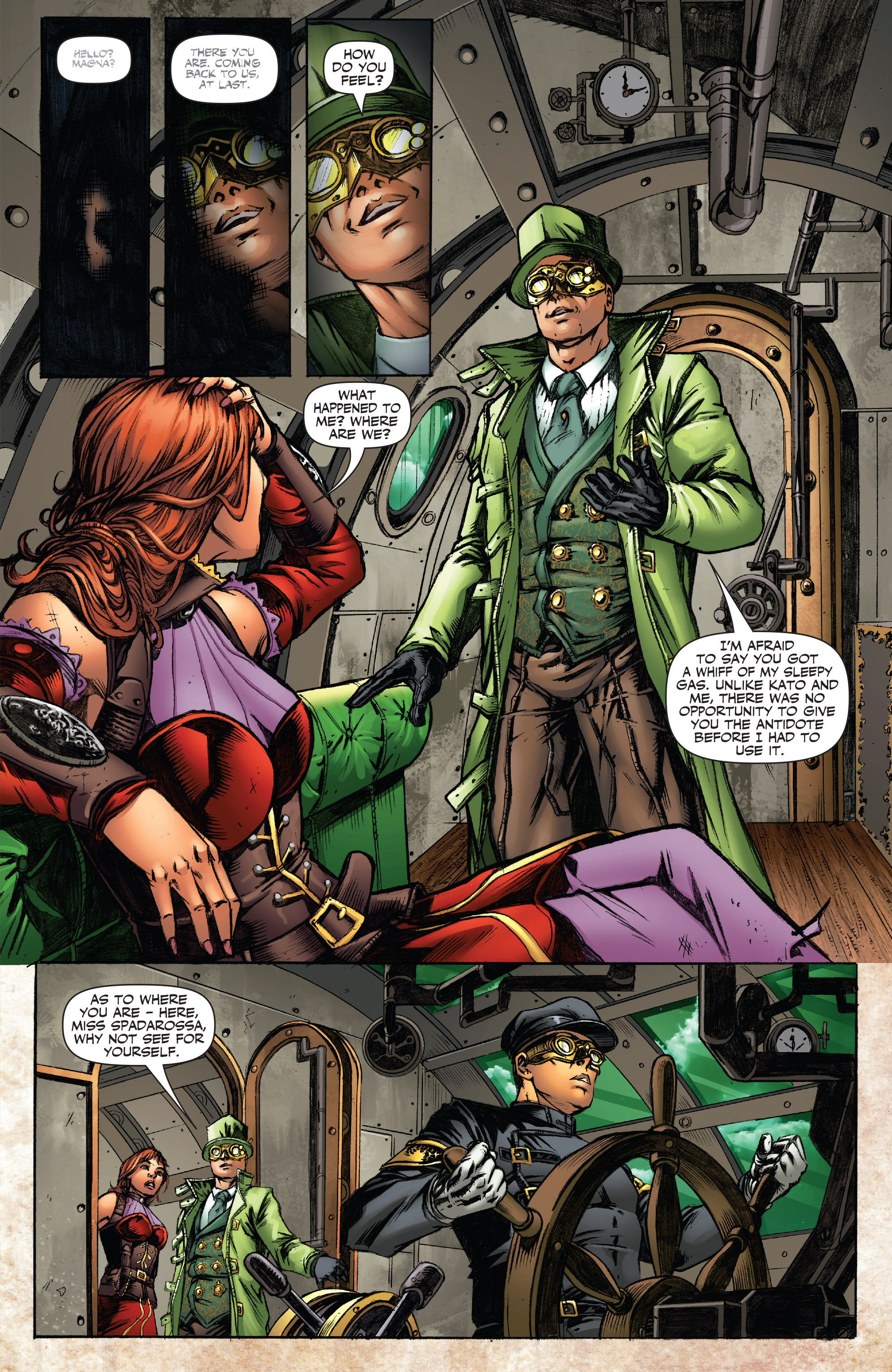 Read online Legenderry: A Steampunk Adventure comic -  Issue #2 - 17