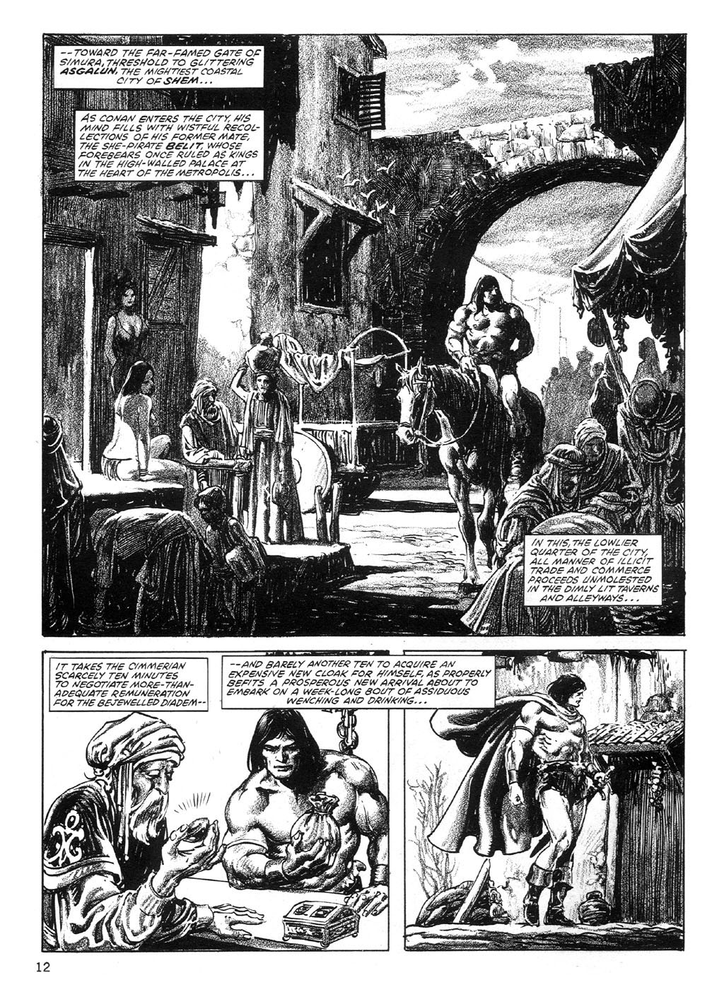 Read online The Savage Sword Of Conan comic -  Issue #89 - 12