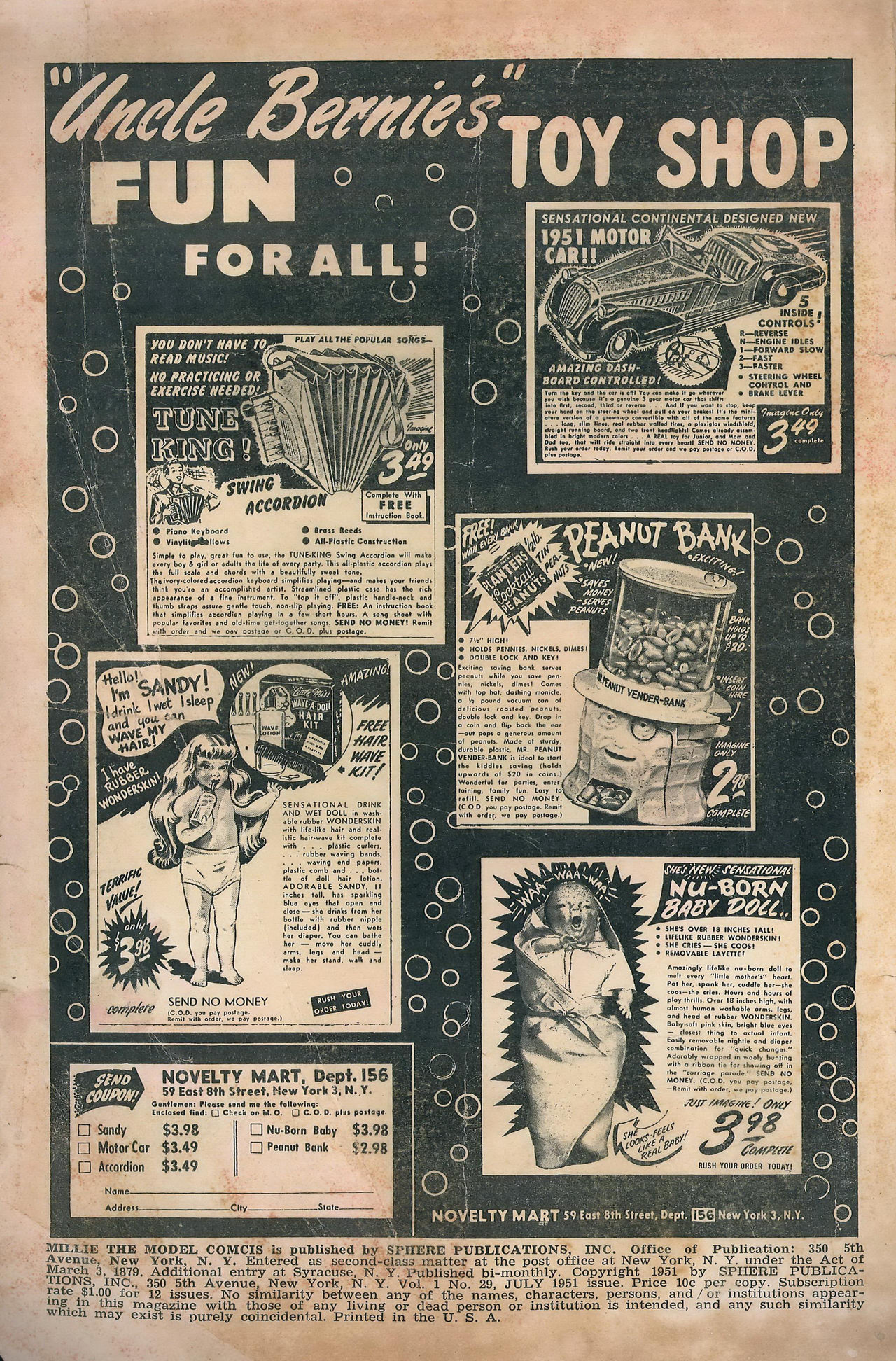 Read online Millie the Model comic -  Issue #29 - 2