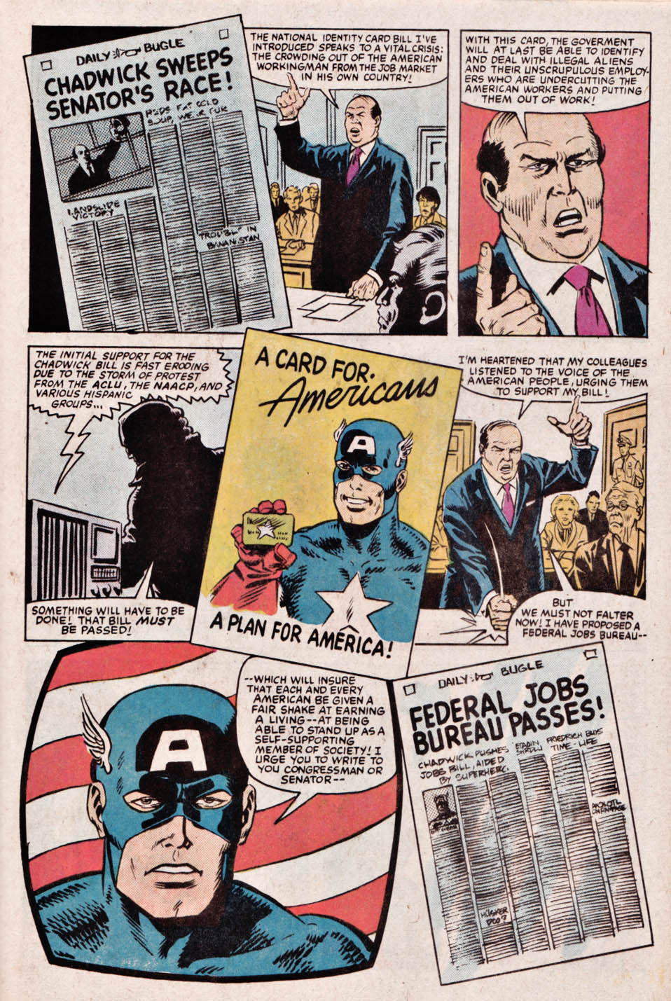 Read online What If? (1977) comic -  Issue #44 - Captain America were revived today - 17