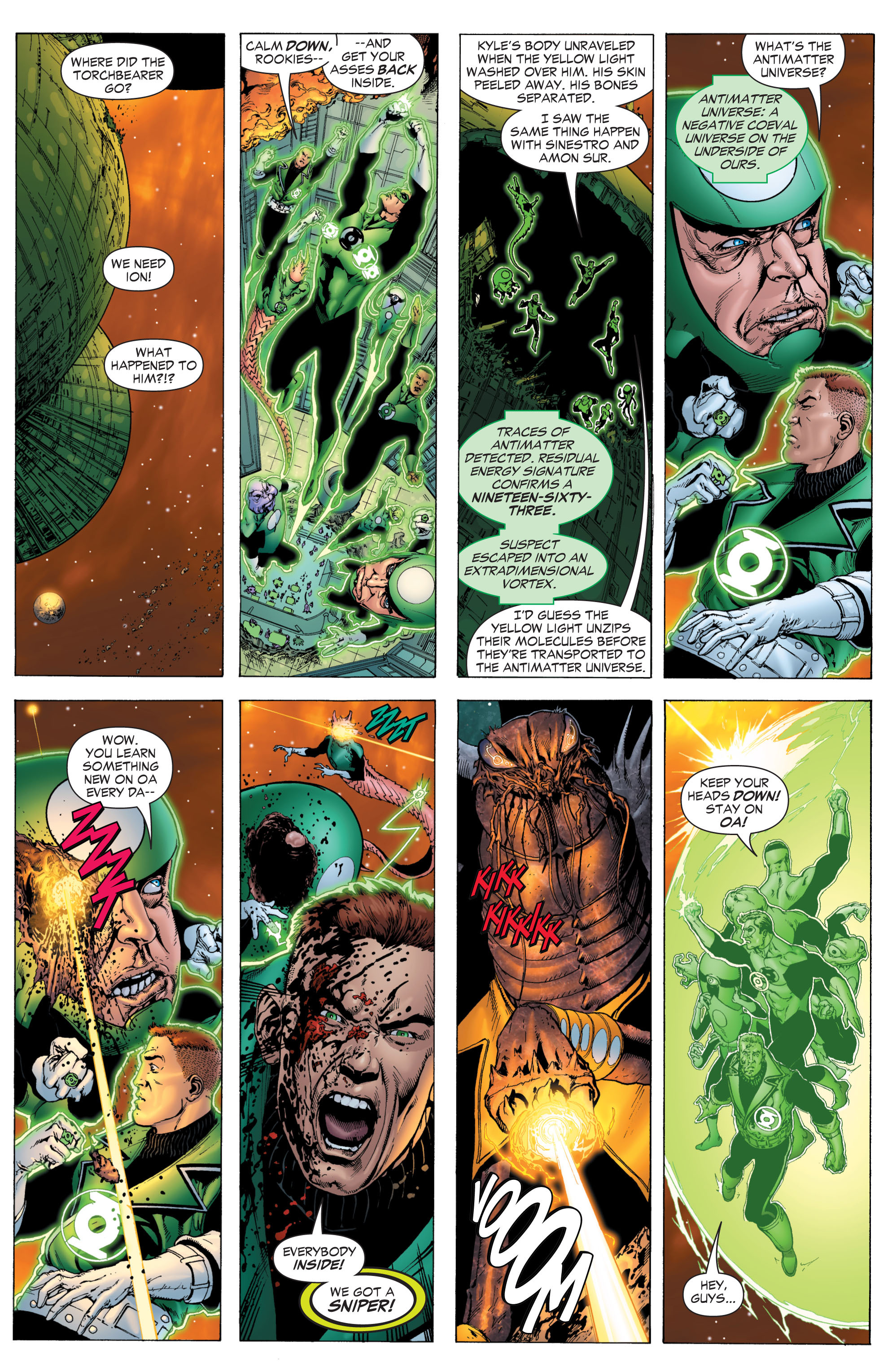 Read online Green Lantern: The Sinestro Corps War comic -  Issue # Full - 34