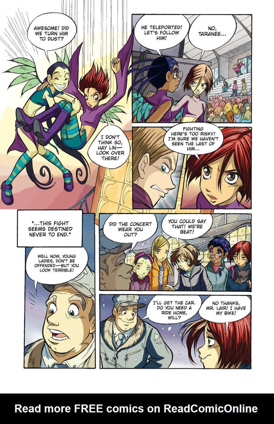 Read online W.i.t.c.h. Graphic Novels comic -  Issue # TPB 2 - 247