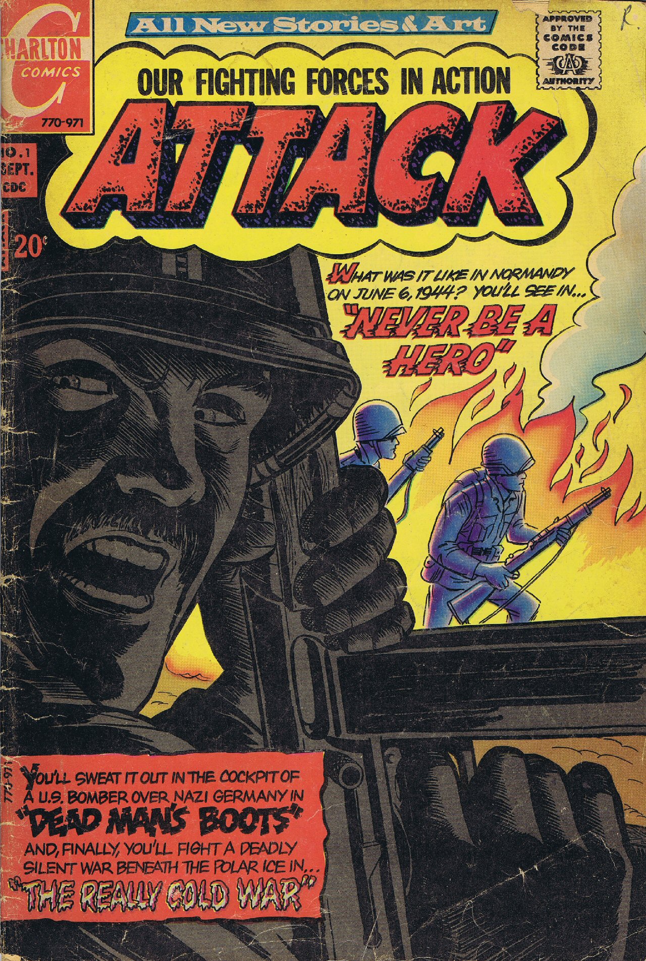 Read online Attack (1971) comic -  Issue #1 - 1