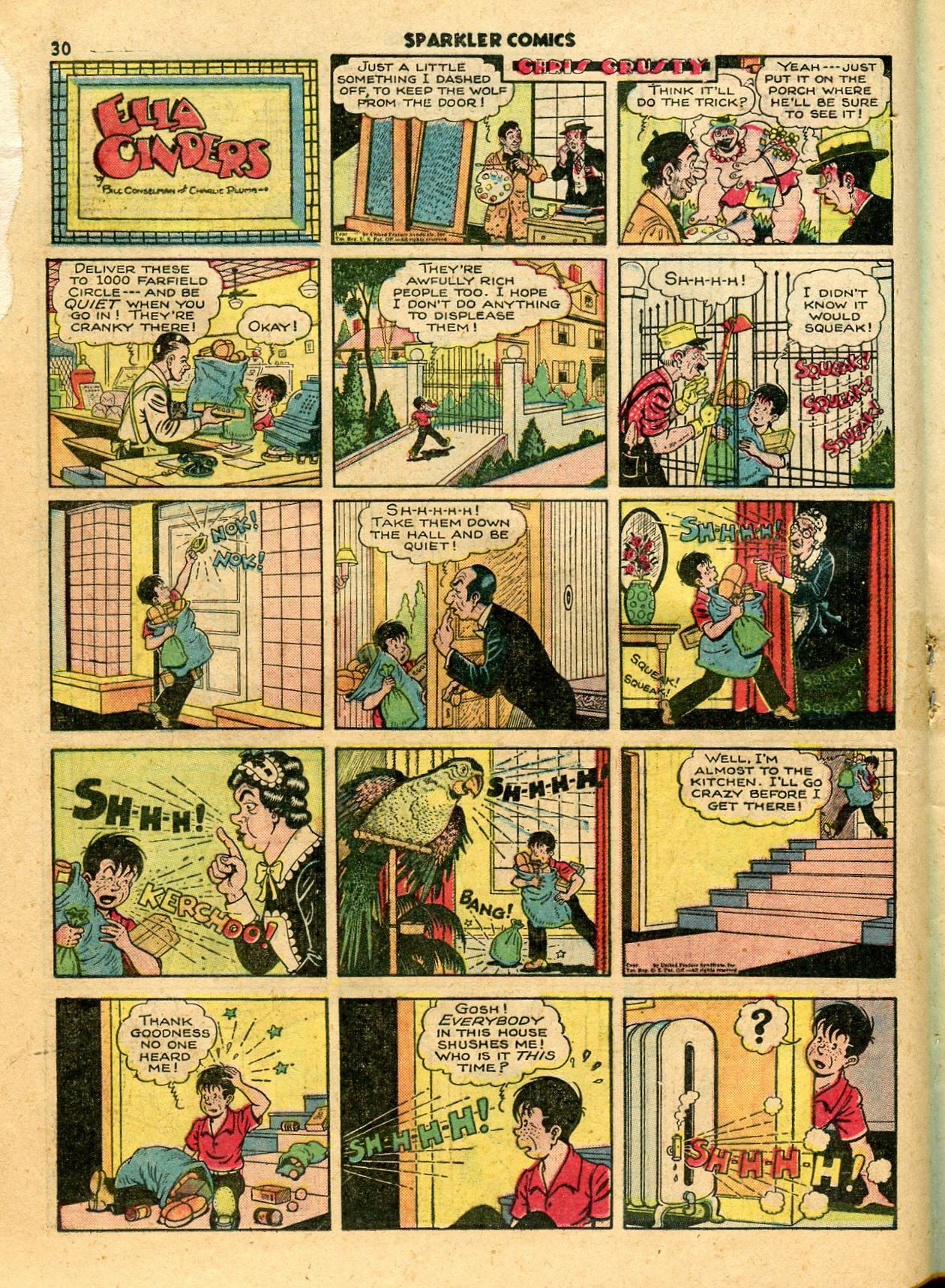 Read online Sparkler Comics comic -  Issue #23 - 32