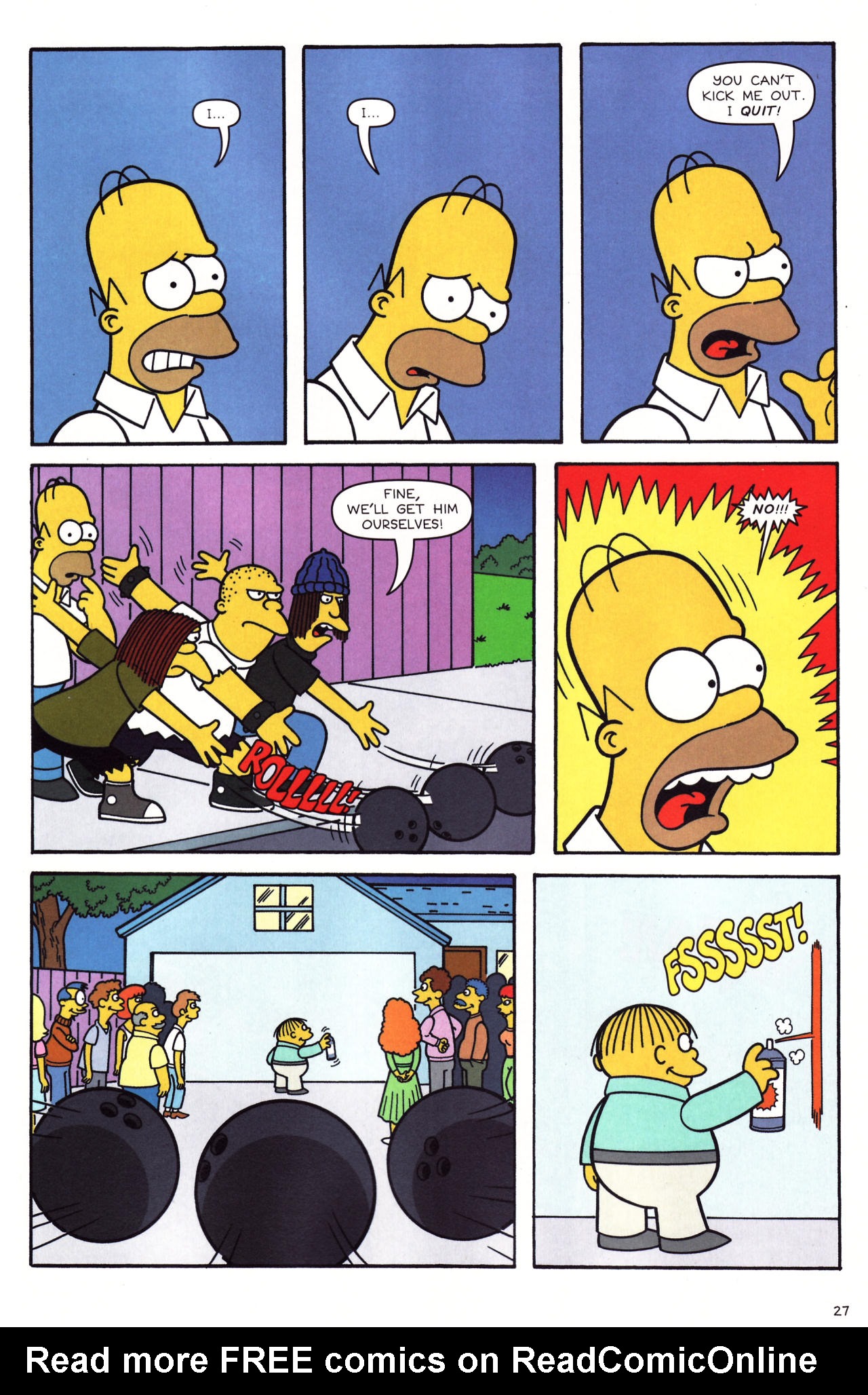 Read online Simpsons Comics comic -  Issue #136 - 22