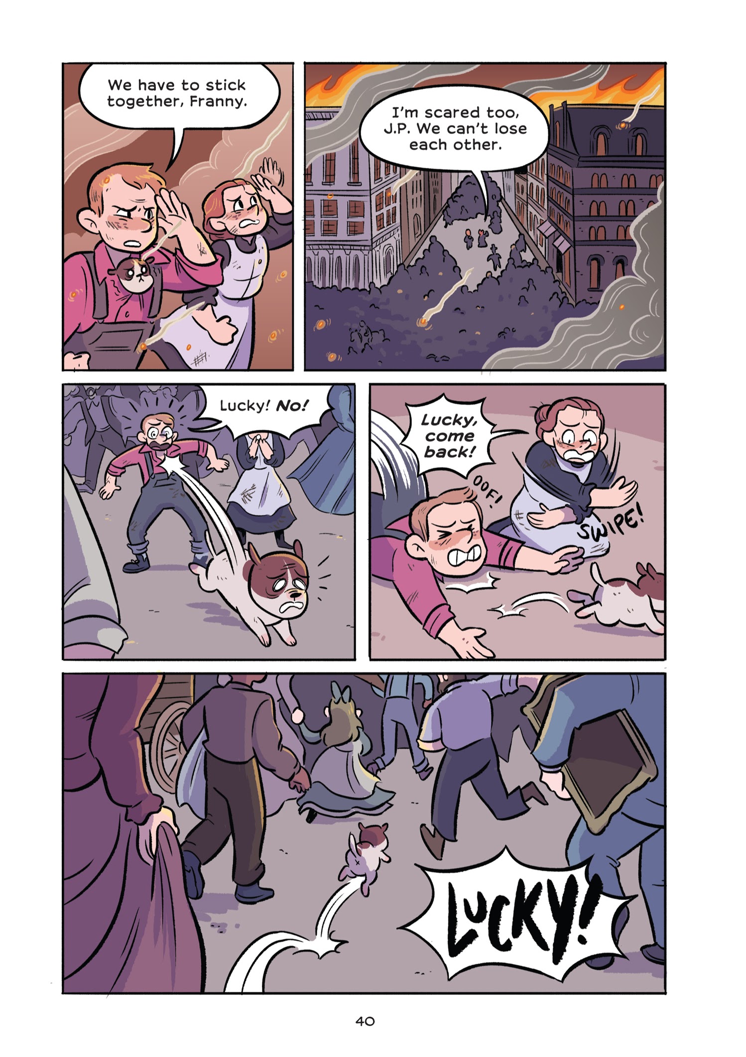Read online History Comics comic -  Issue # The Great Chicago Fire: Rising From the Ashes - 49