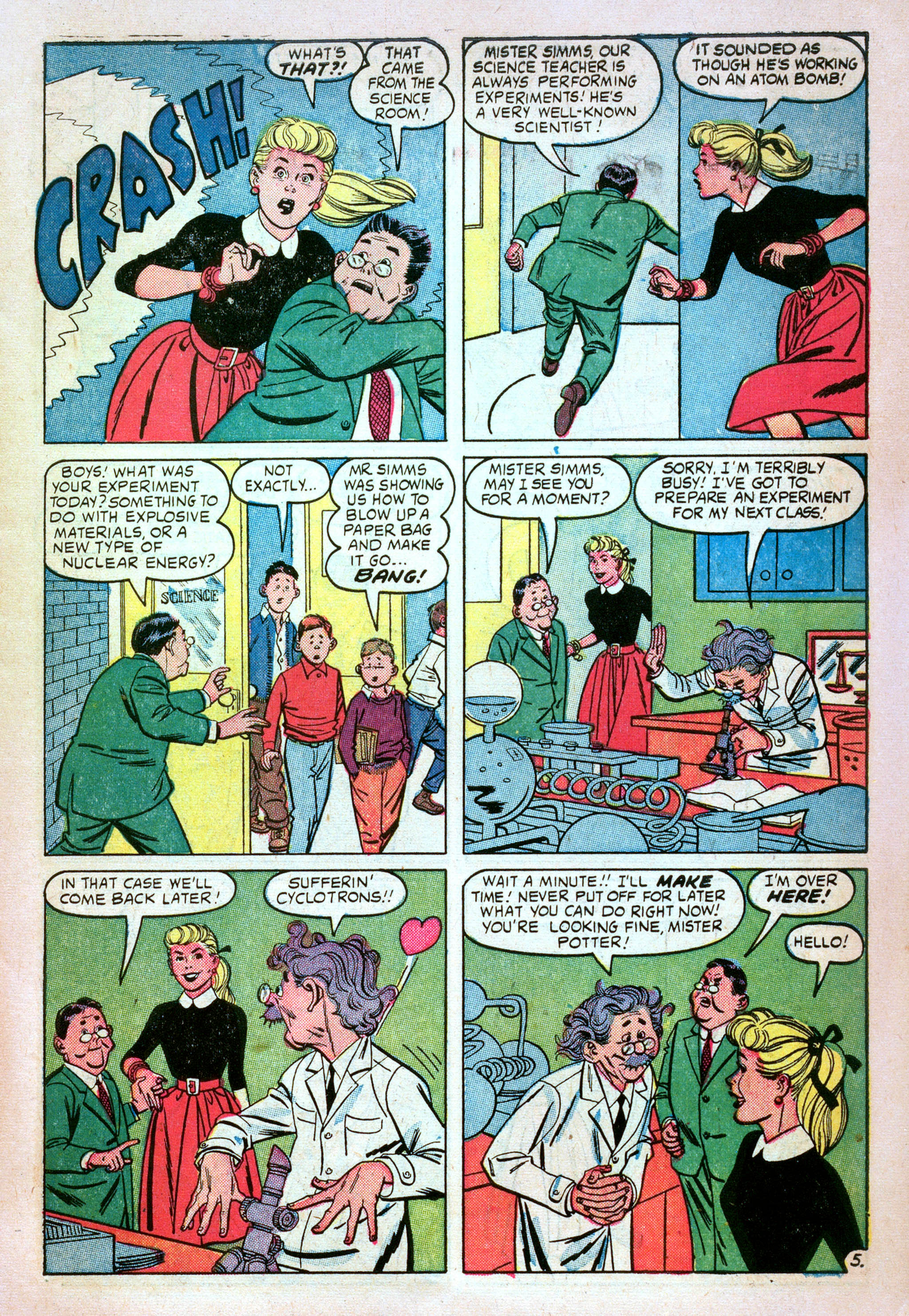 Read online Meet Miss Bliss comic -  Issue #1 - 7