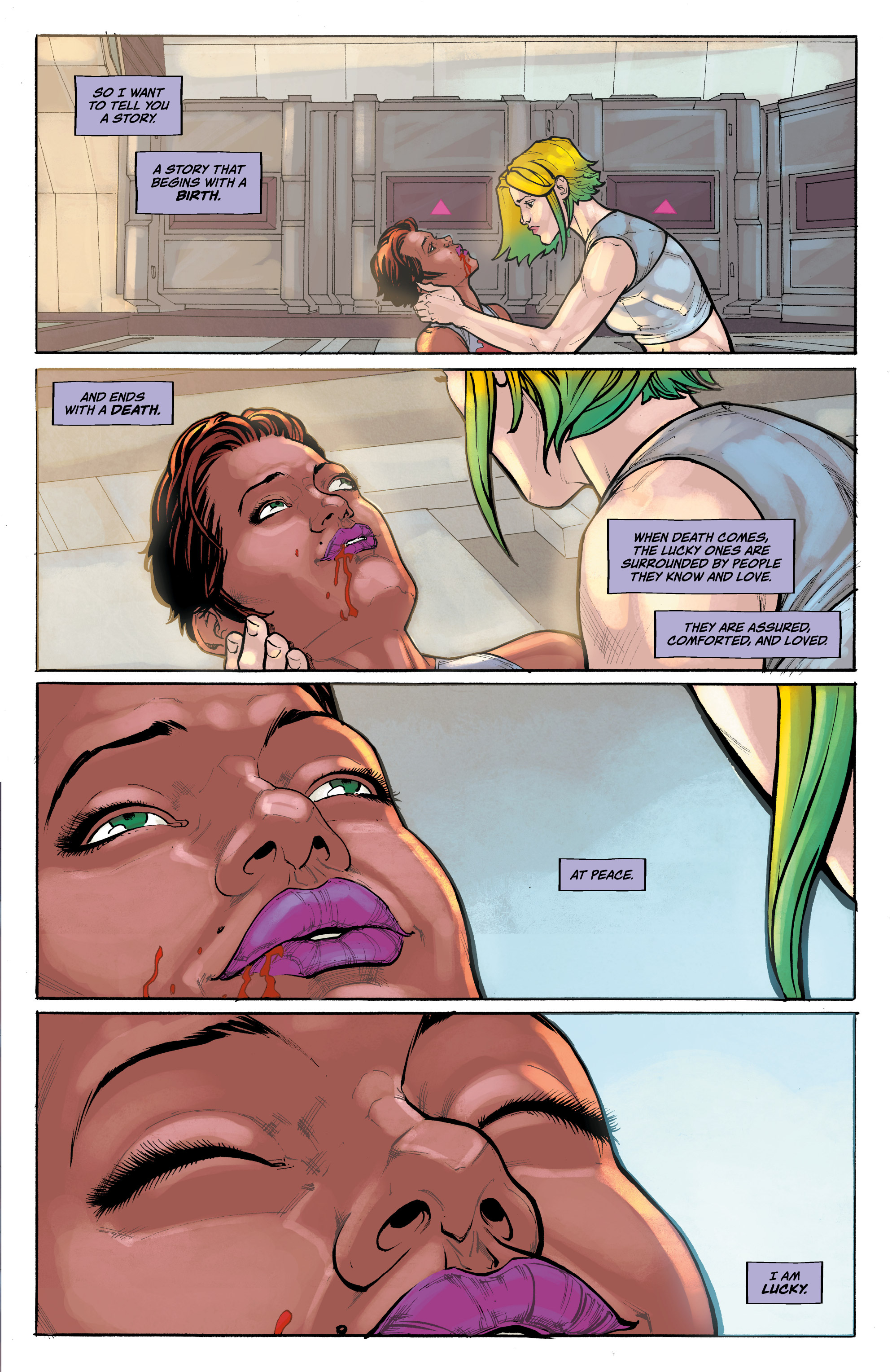 Read online Triage comic -  Issue #5 - 20