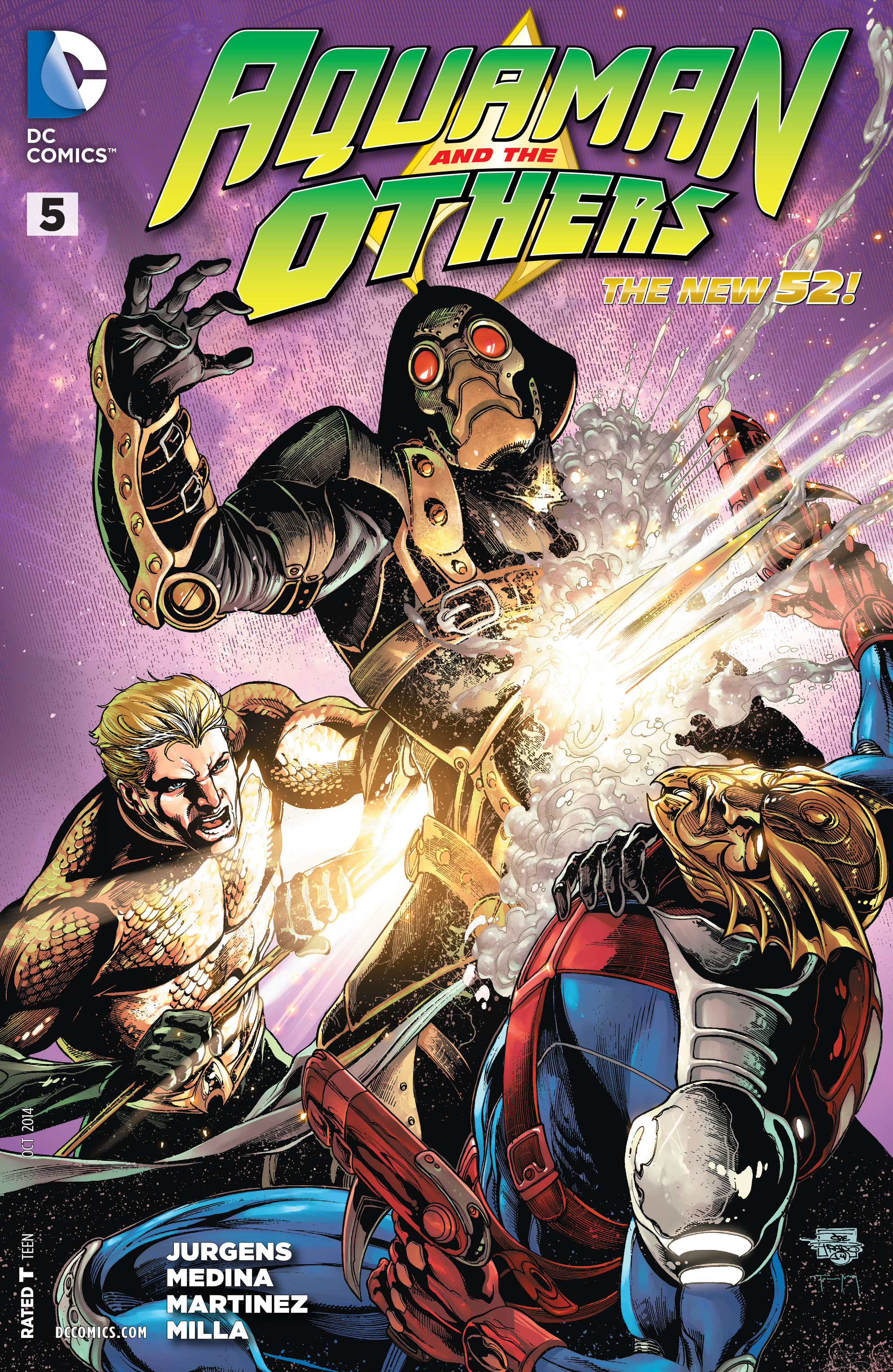 Read online Aquaman and the Others comic -  Issue #5 - 1