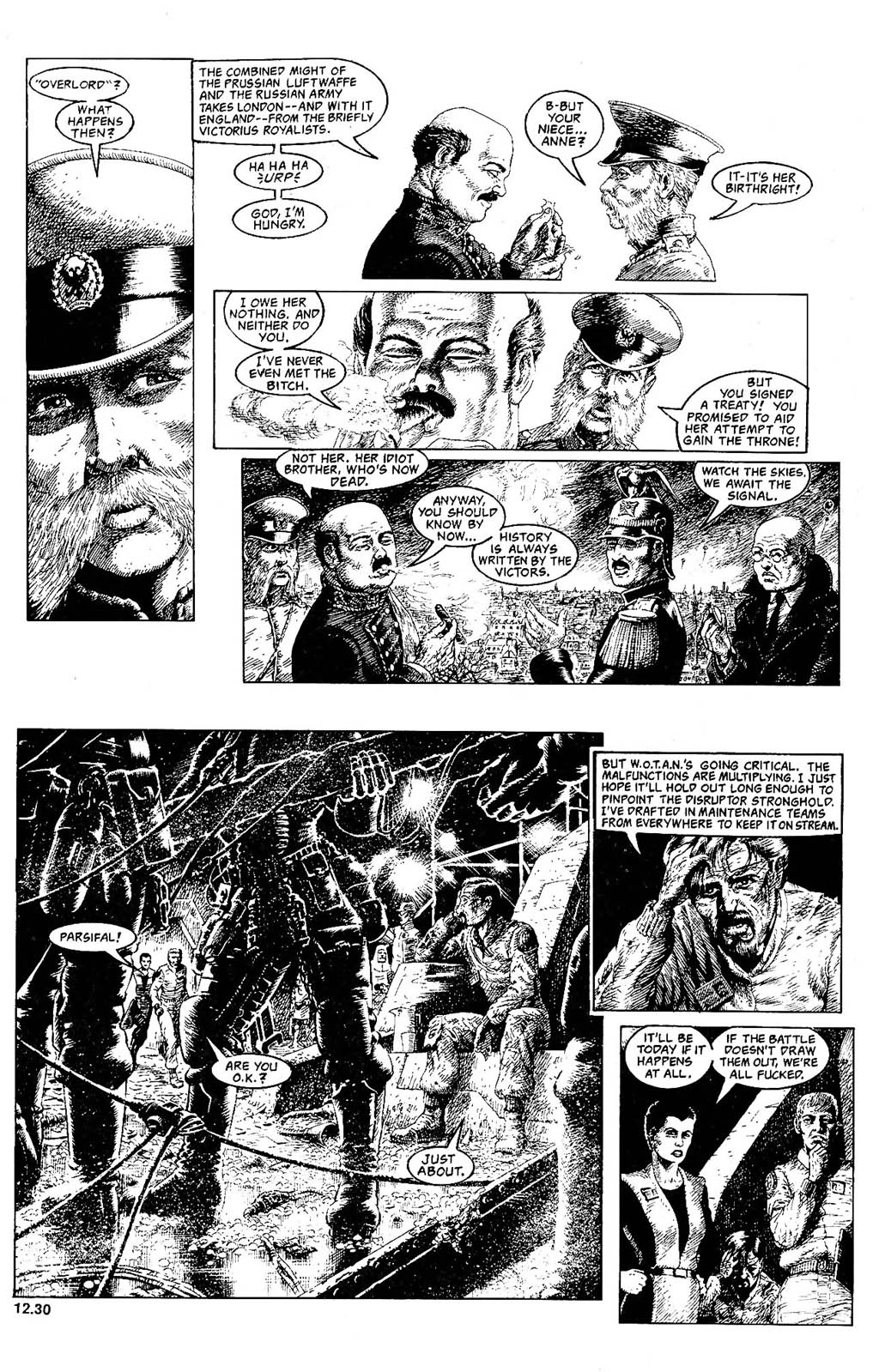 Read online The Adventures of Luther Arkwright comic -  Issue #8 - 15