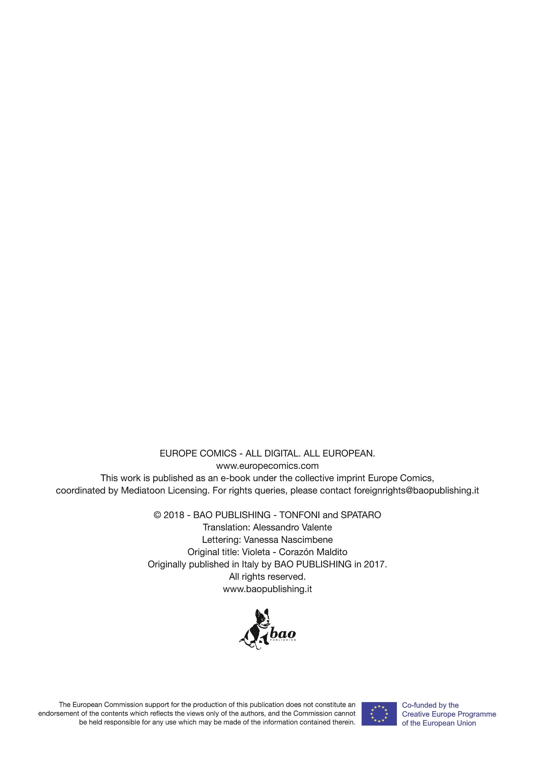 Read online Violeta - Corazón Maldito comic -  Issue # TPB - 134