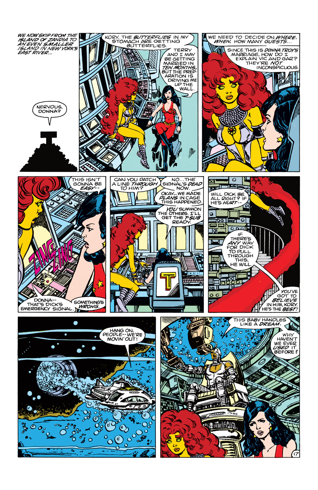 Read online The New Teen Titans (1980) comic -  Issue #40 - 18