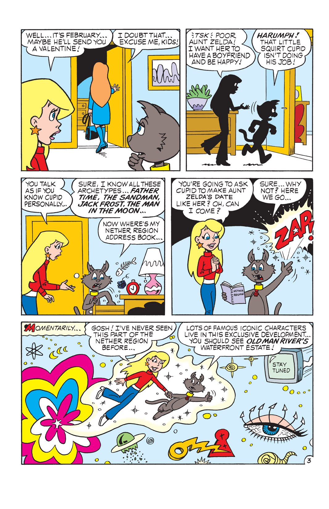 Read online Sabrina the Teenage Witch (2000) comic -  Issue #28 - 4