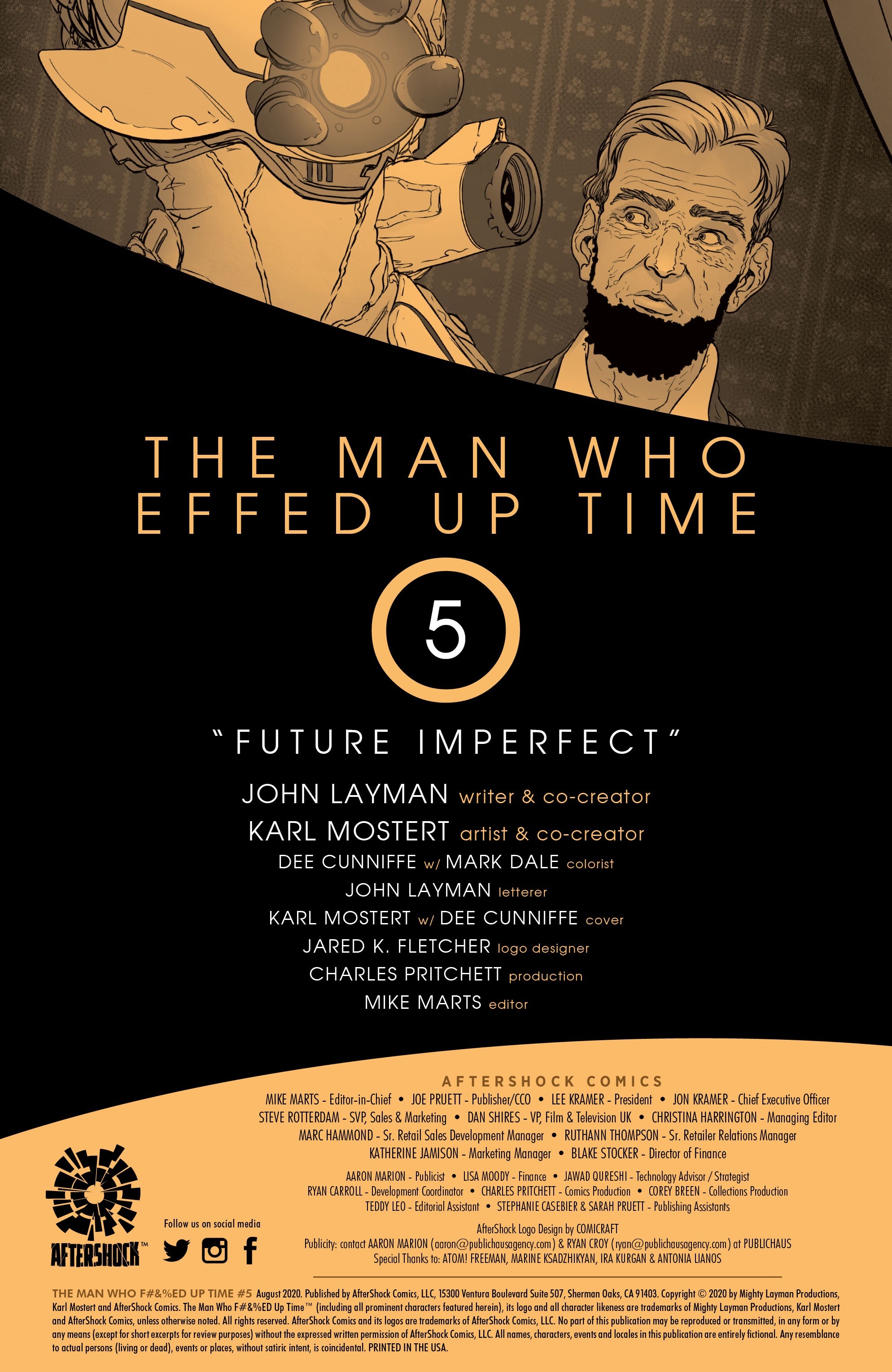 Read online The Man Who Effed Up Time comic -  Issue #5 - 2