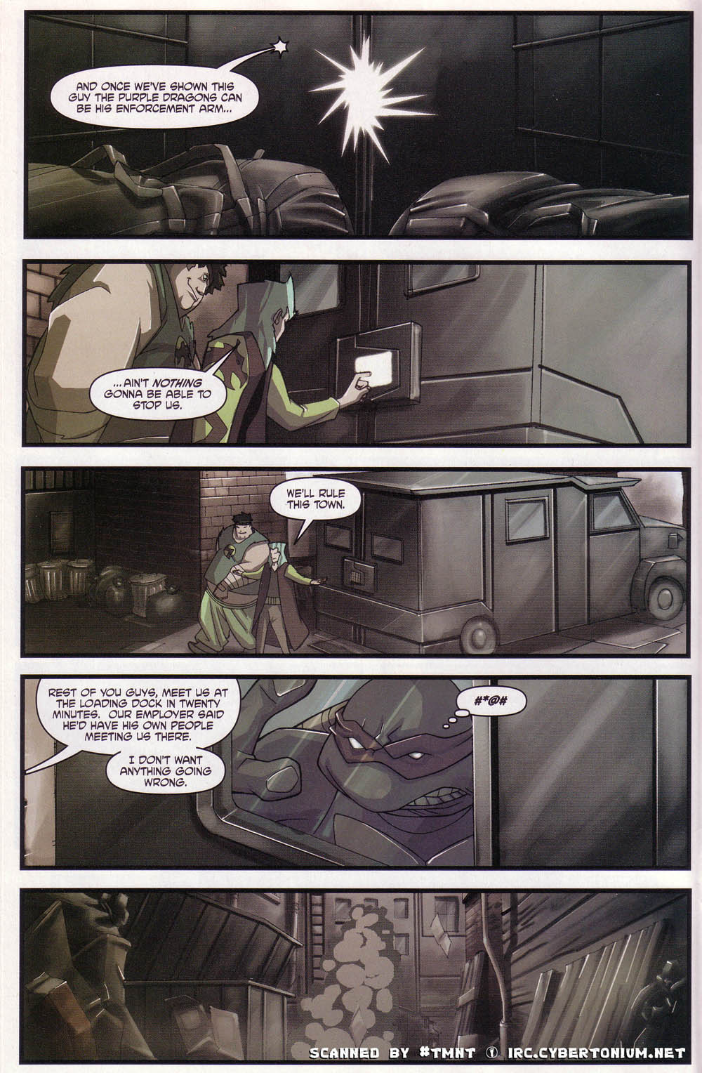 Read online Teenage Mutant Ninja Turtles (2003) comic -  Issue #1 - 12