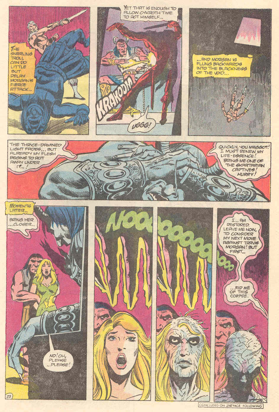 Read online Warlord (1976) comic -  Issue #98 - 22