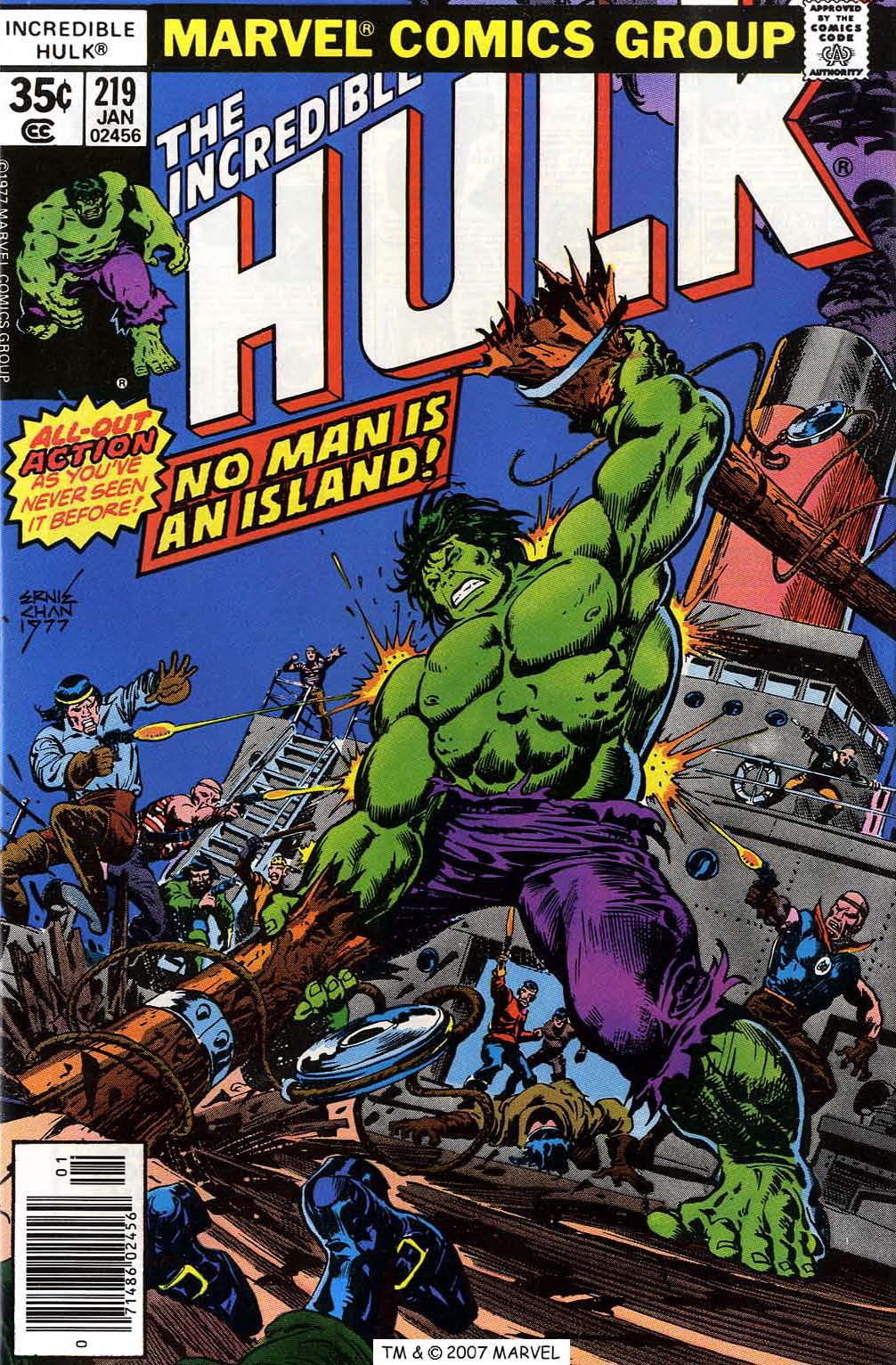 Read online The Incredible Hulk (1968) comic -  Issue #219 - 1