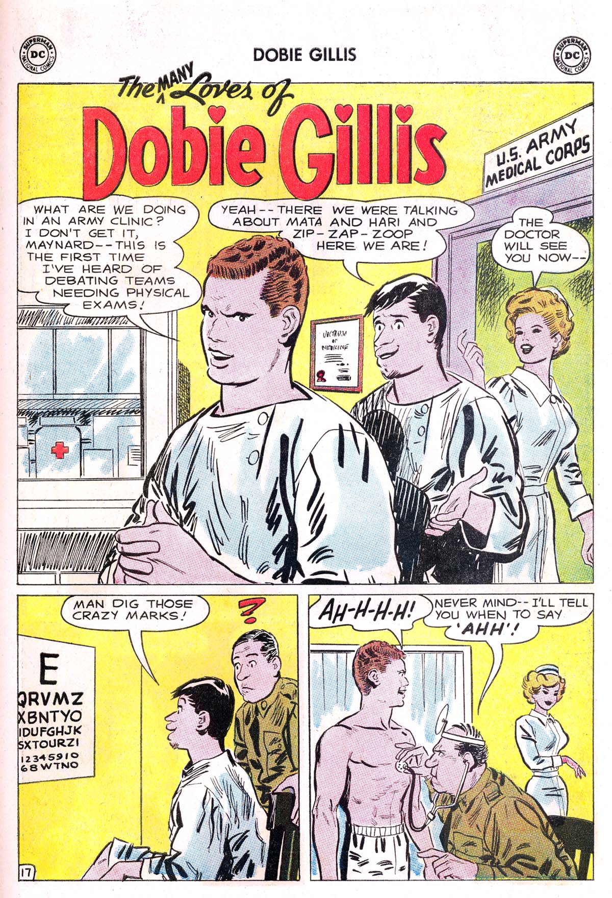 Read online Many Loves of Dobie Gillis comic -  Issue #19 - 23