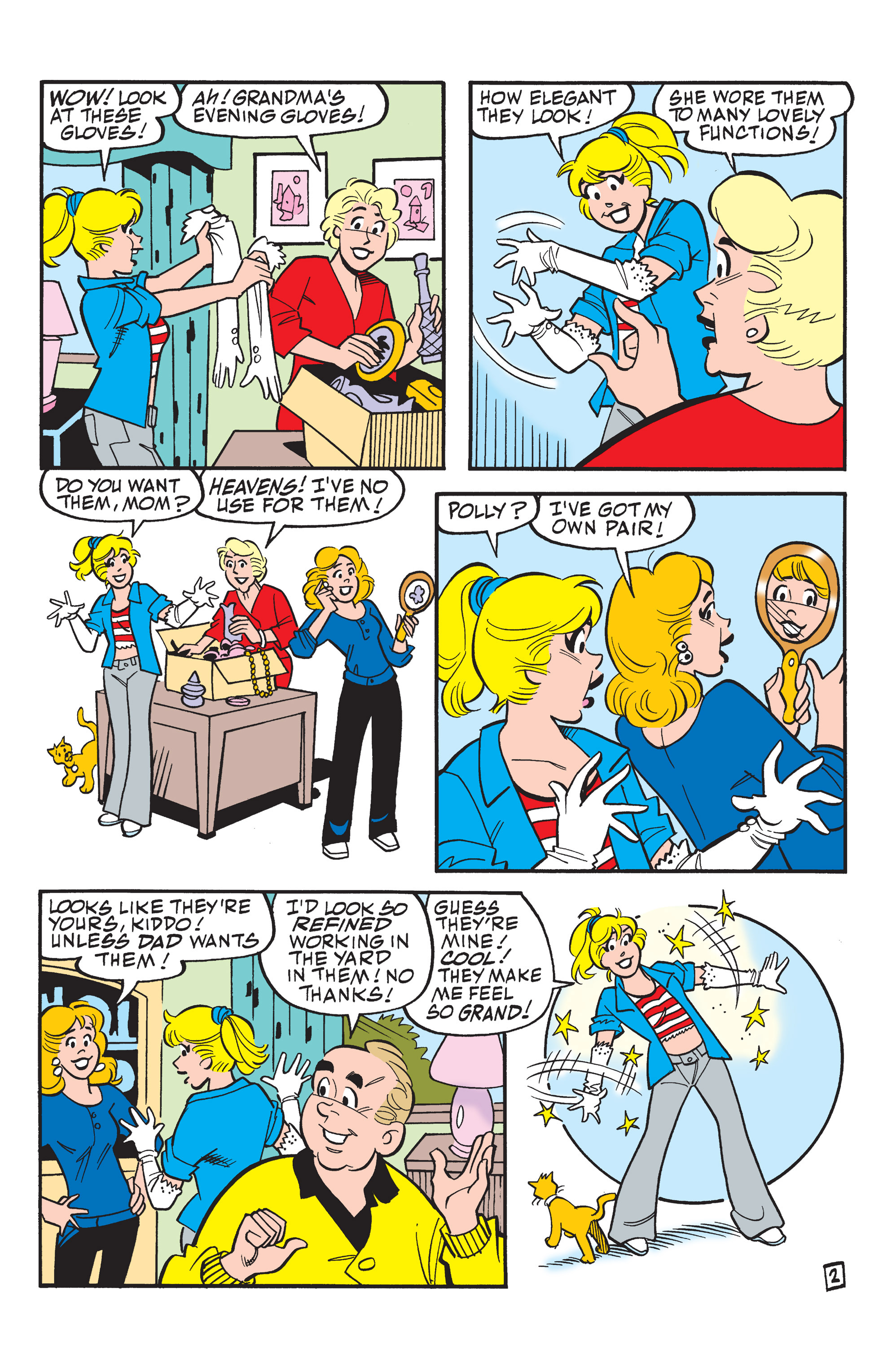 Read online Betty's Cool Fashions comic -  Issue # TPB - 56