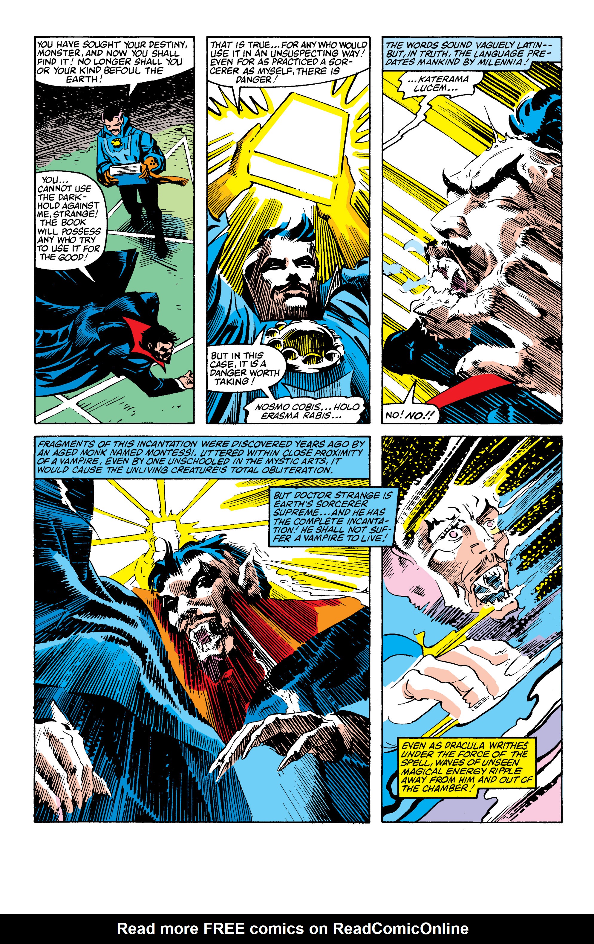 Read online Doctor Strange vs. Dracula comic -  Issue # TPB - 149