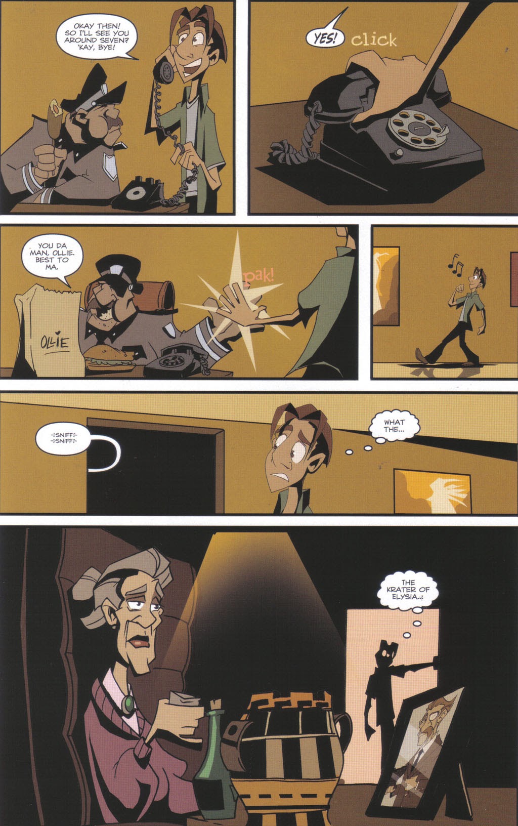 Read online Olympus Heights comic -  Issue #3 - 11