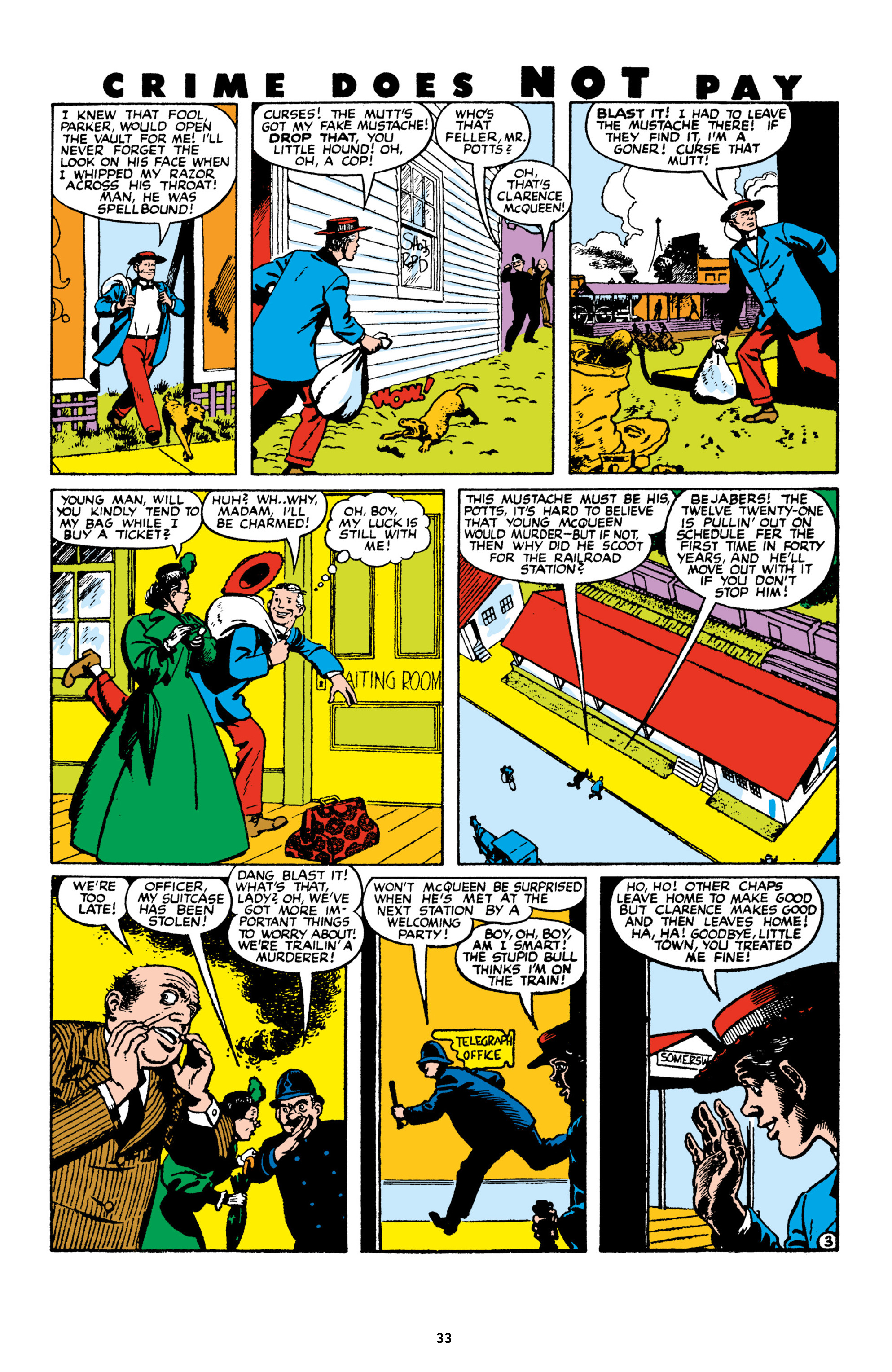 Read online Crime Does Not Pay Archives comic -  Issue # TPB 9 (Part 1) - 35