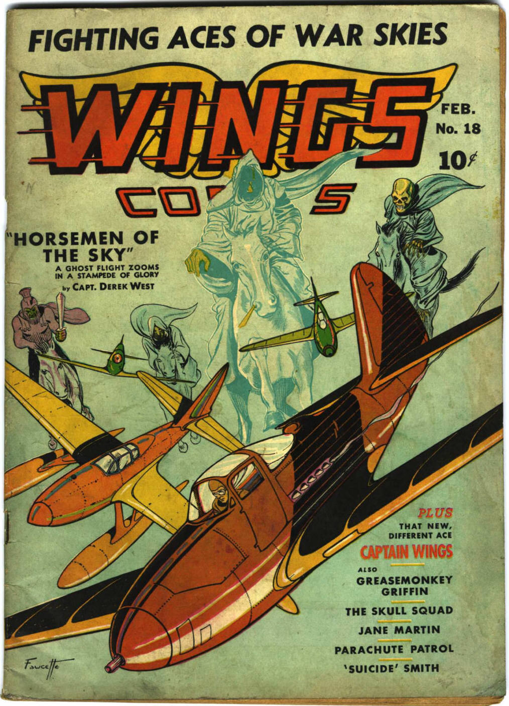 Read online Wings Comics comic -  Issue #18 - 1