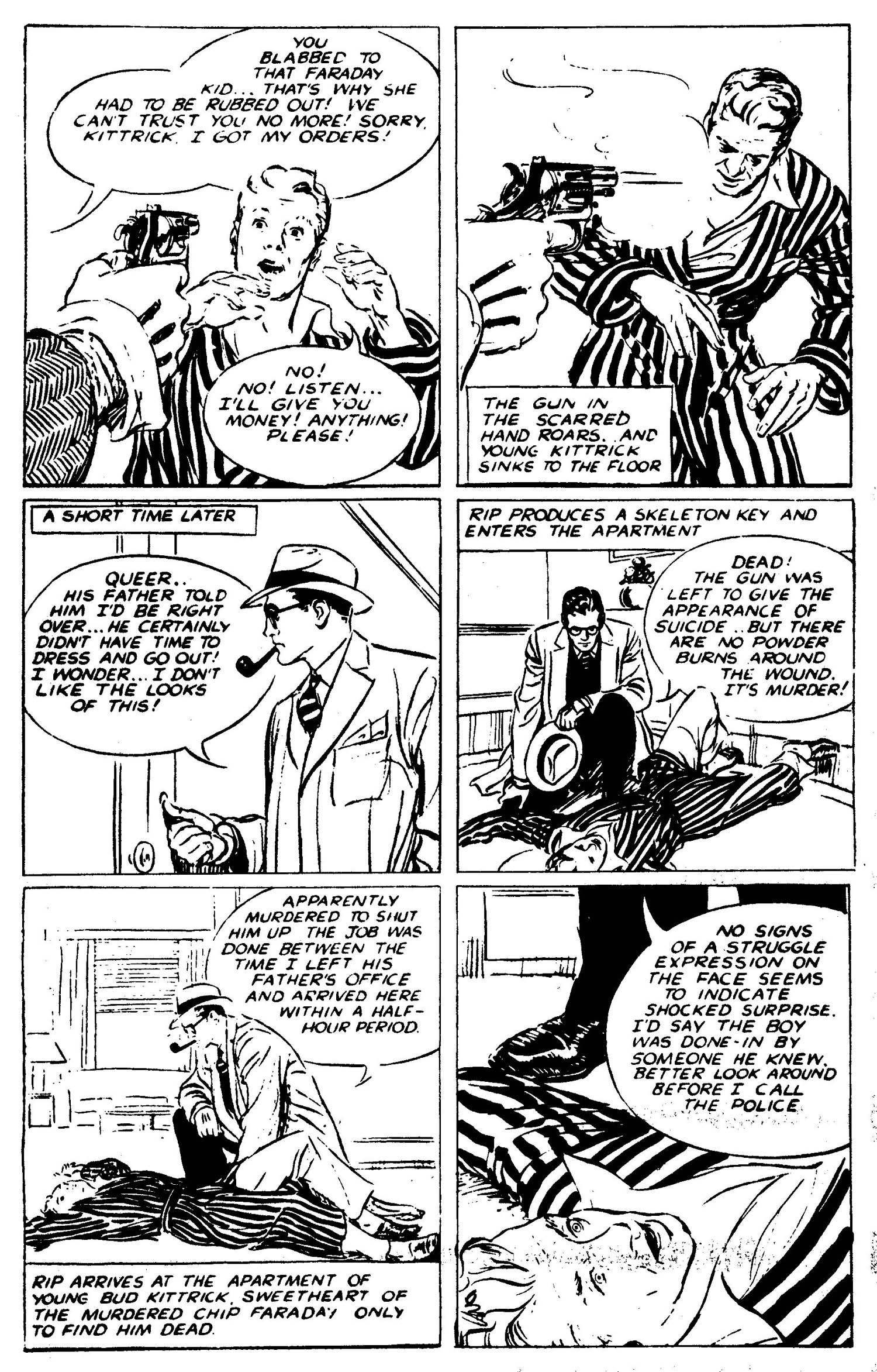 Read online Official Rip Kirby comic -  Issue #1 - 21