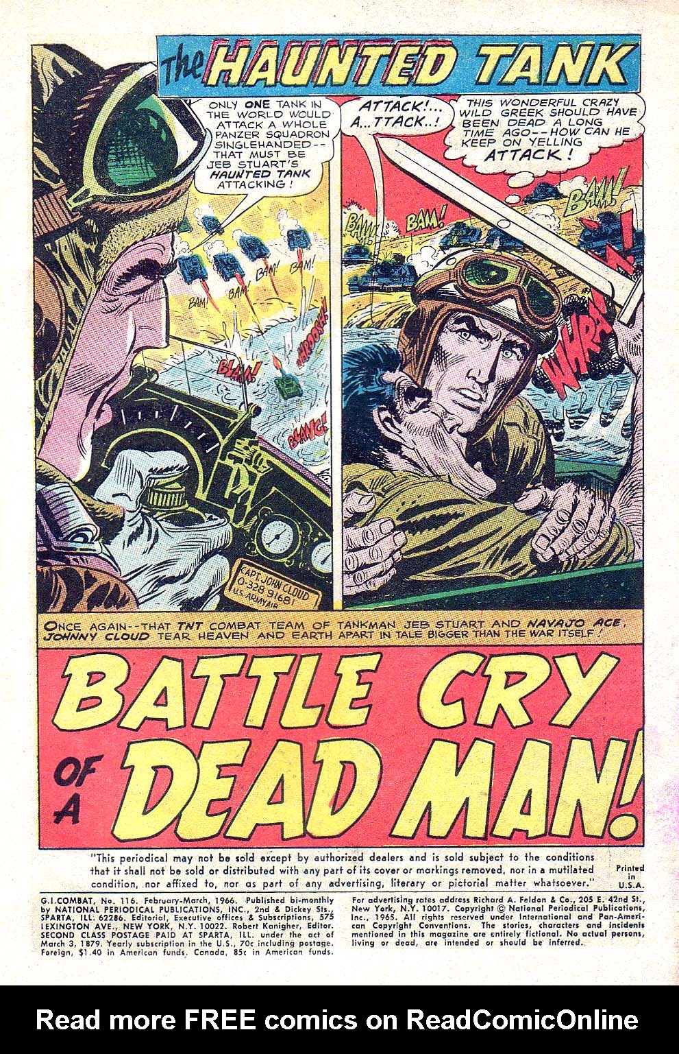 Read online G.I. Combat (1952) comic -  Issue #116 - 3