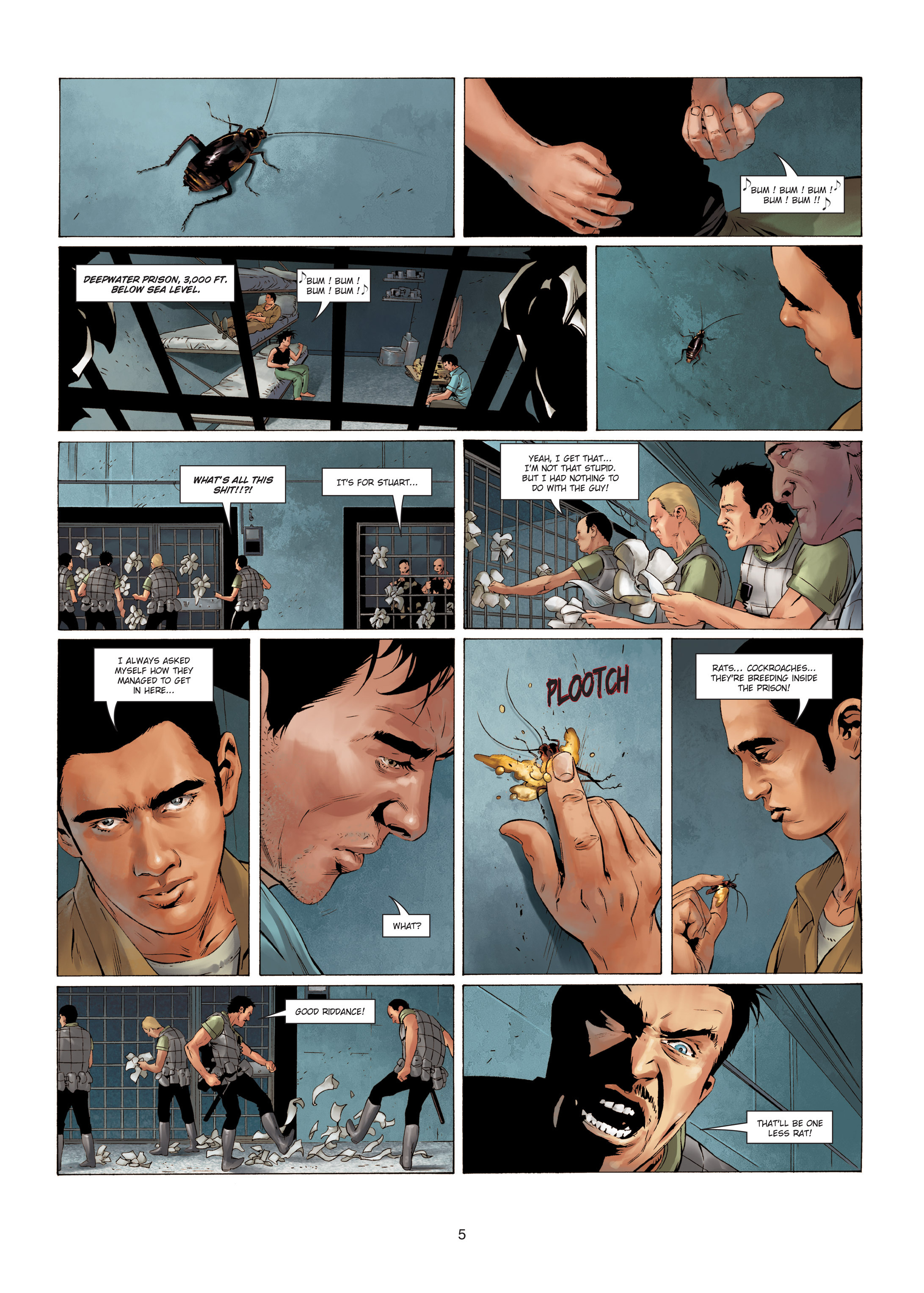 Read online Deepwater Prison comic -  Issue #2 - 5