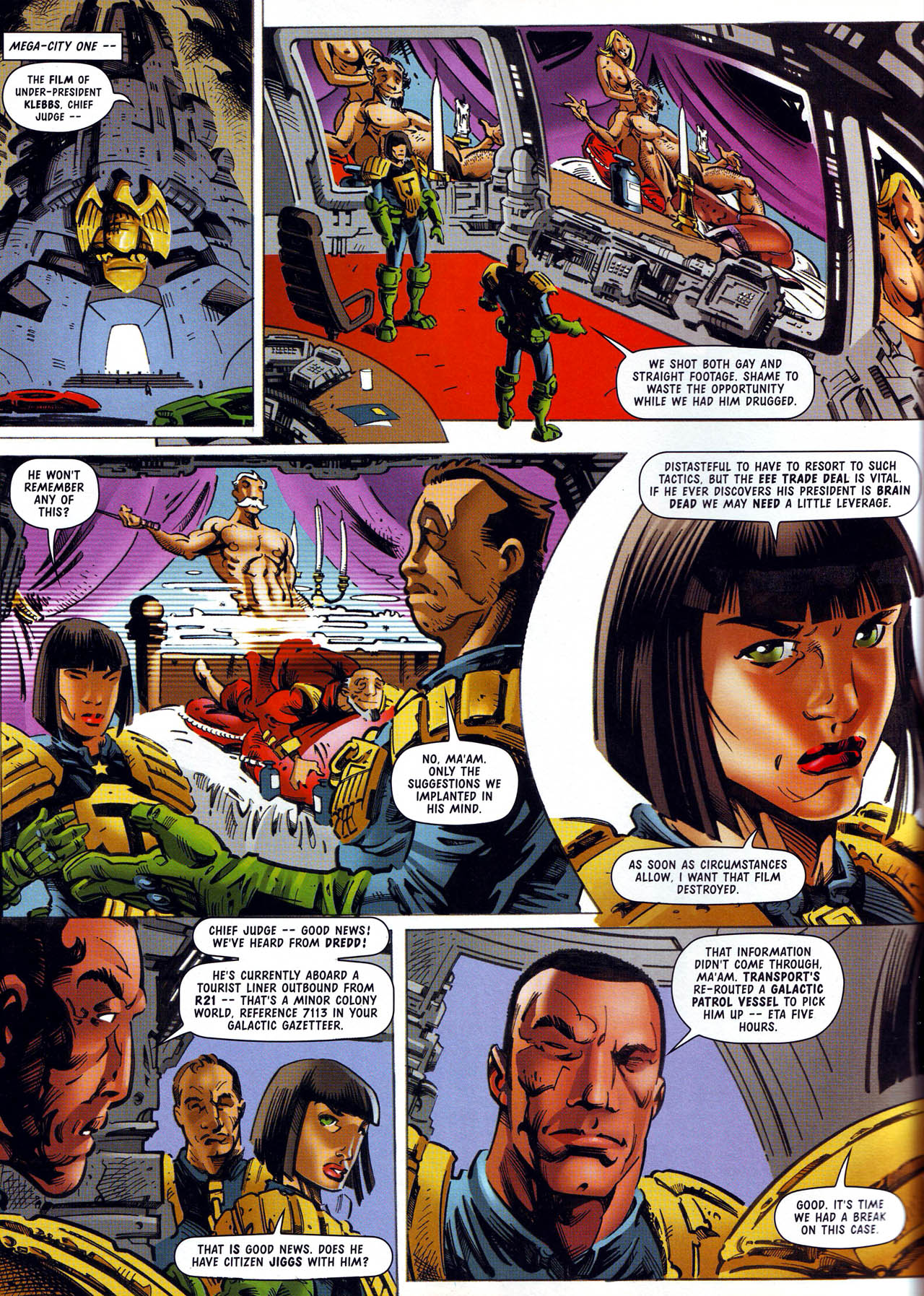Read online Judge Dredd Megazine (vol. 3) comic -  Issue #67 - 6