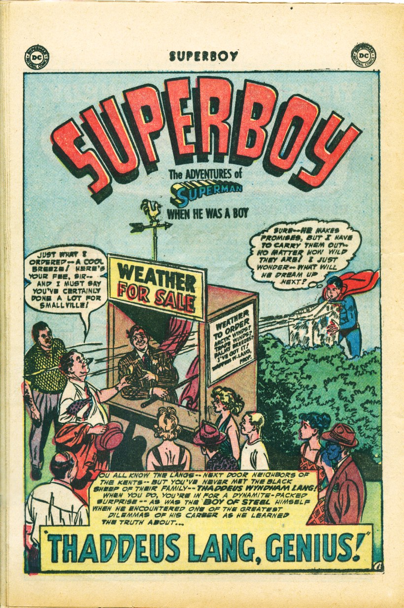 Read online Superboy (1949) comic -  Issue #37 - 25