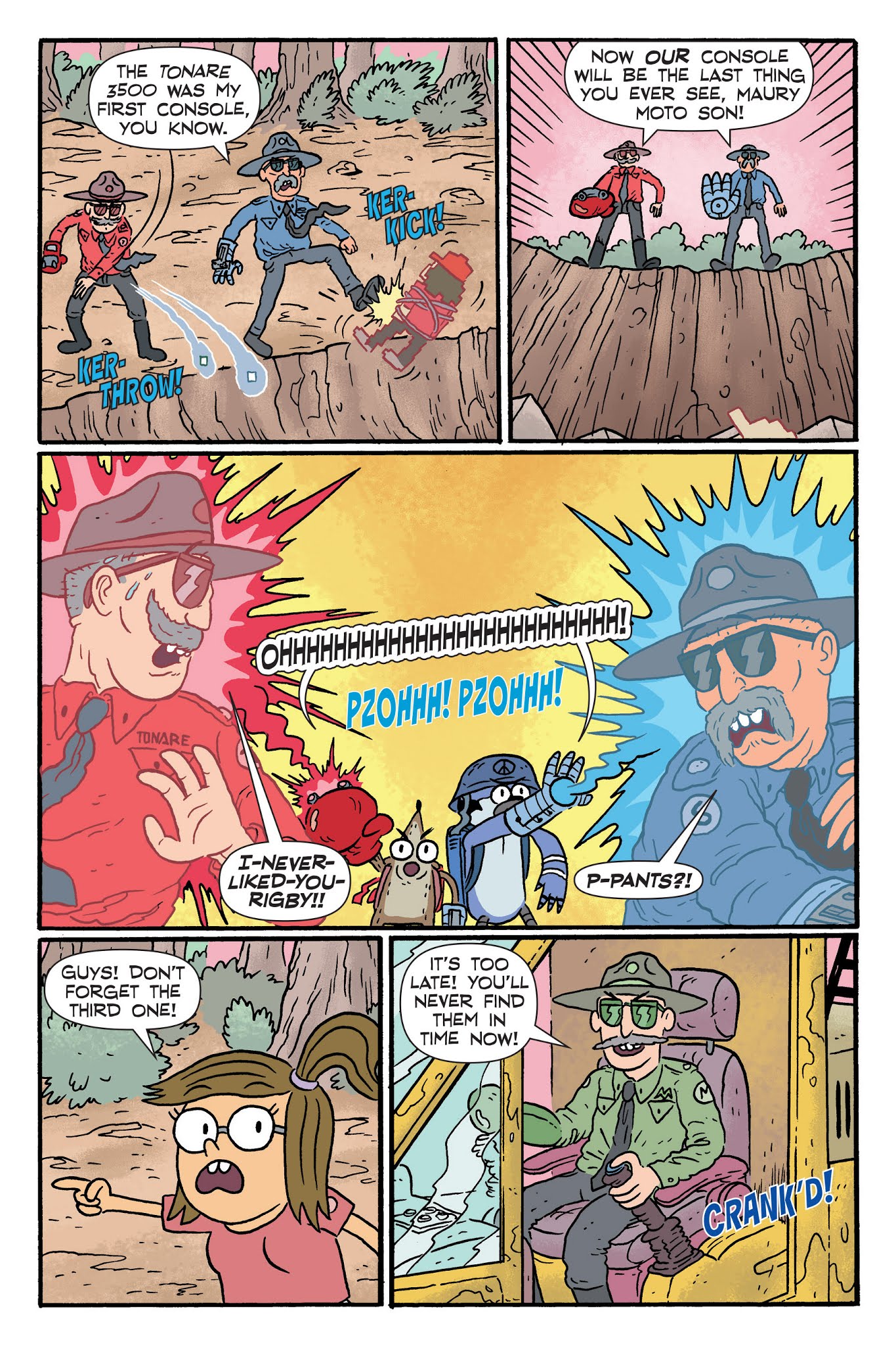 Read online Regular Show: A Clash of Consoles comic -  Issue # TPB (Part 2) - 21