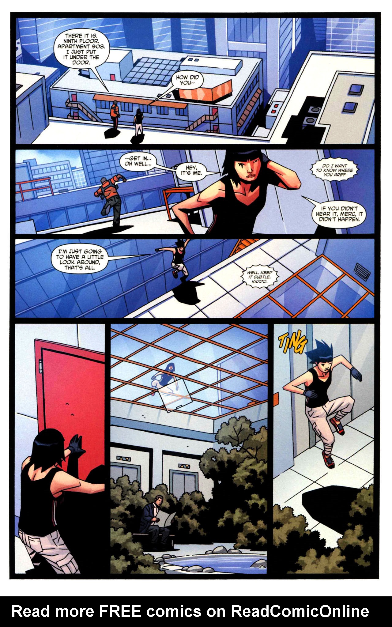Read online Mirror's Edge comic -  Issue #3 - 18