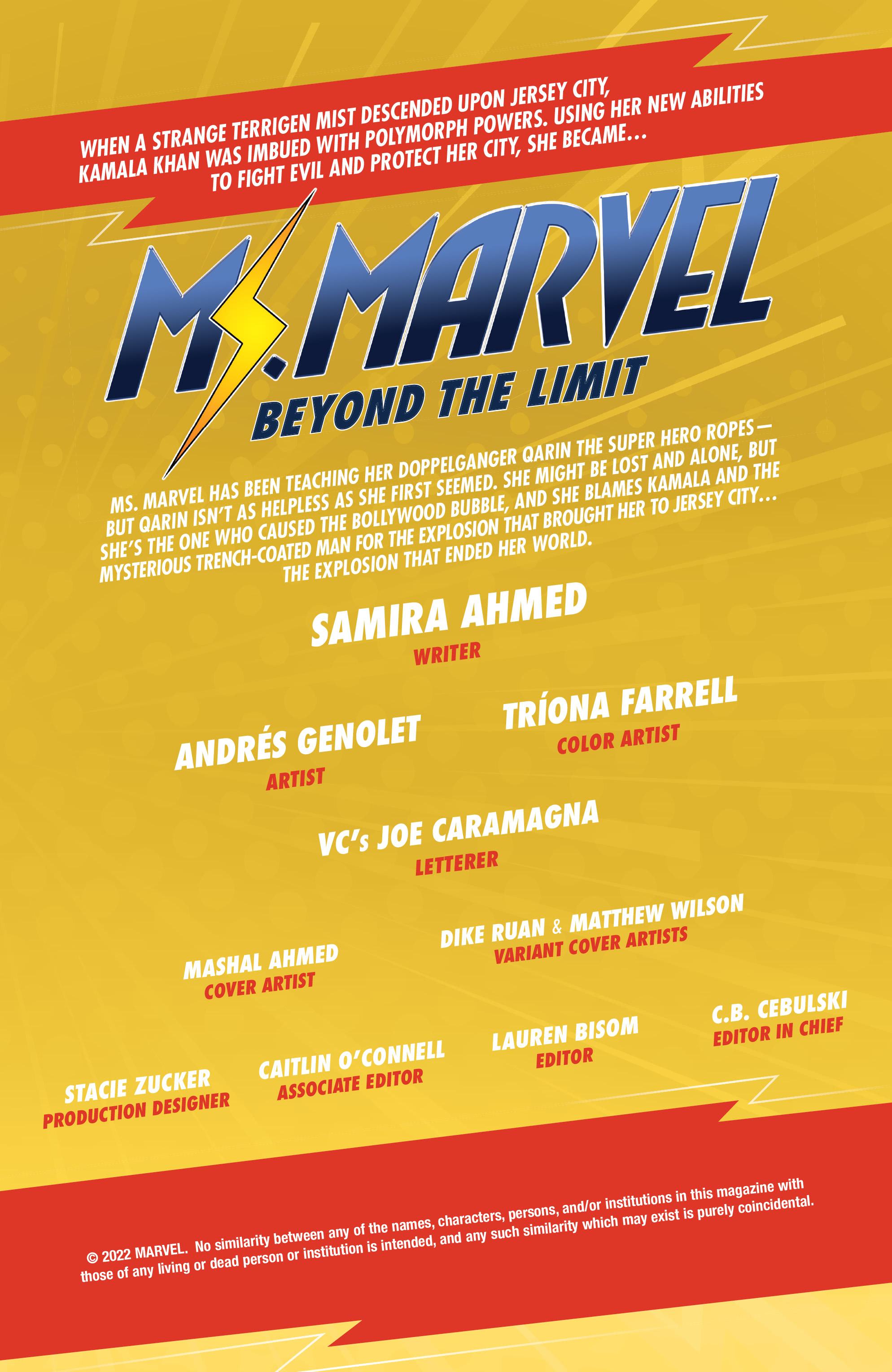 Read online Ms. Marvel: Beyond the Limit comic -  Issue #4 - 2