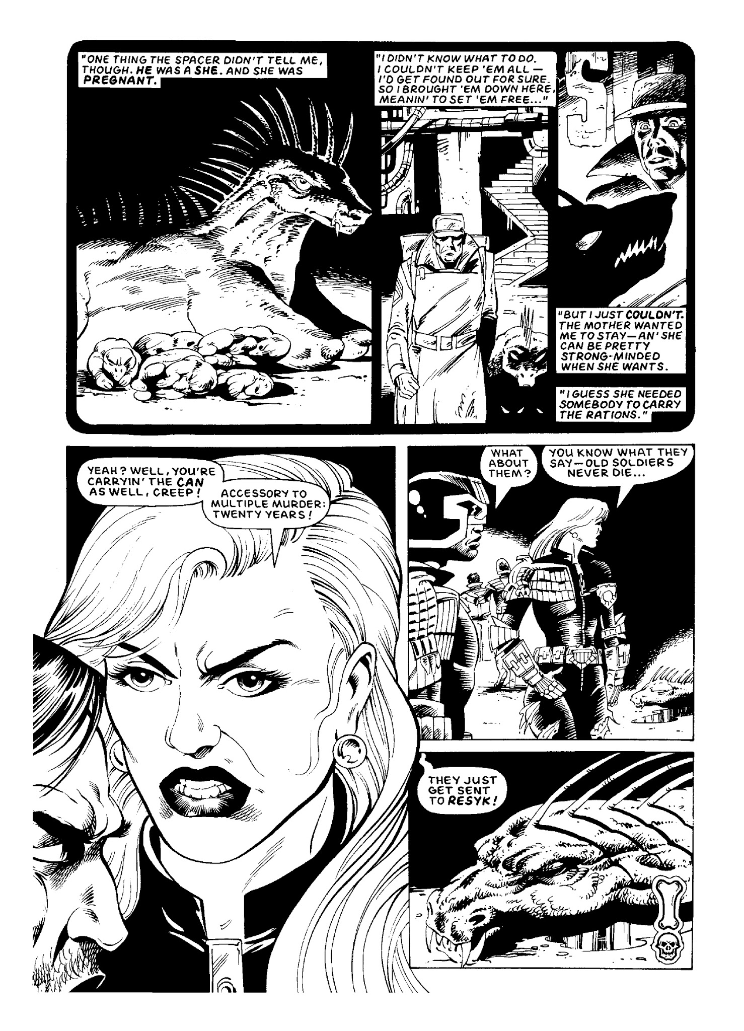 Read online Judge Anderson: The Psi Files comic -  Issue # TPB 2 - 303