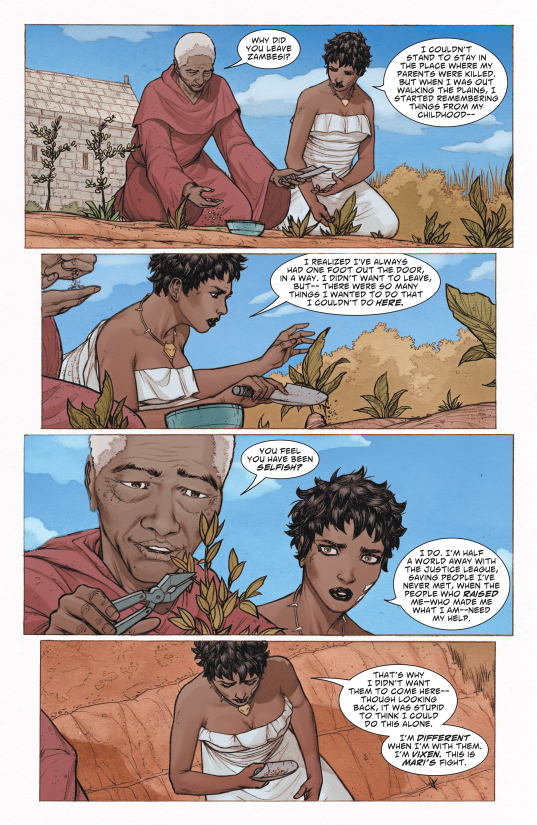 Read online Vixen: Return of the Lion comic -  Issue #3 - 18